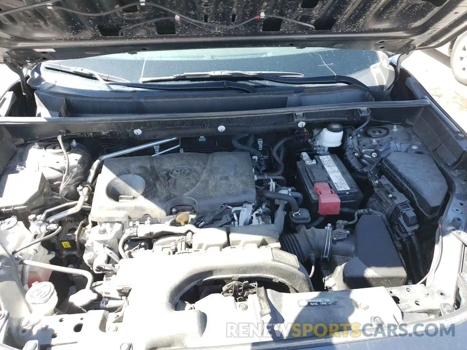 7 Фотография поврежденного автомобиля 2T3P1RFV8KC004574 TOYOTA RAV4 2019