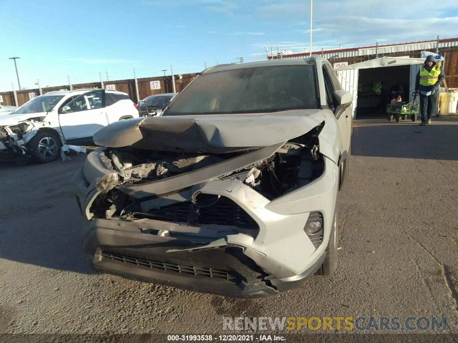 6 Photograph of a damaged car 2T3P1RFV8KC006888 TOYOTA RAV4 2019