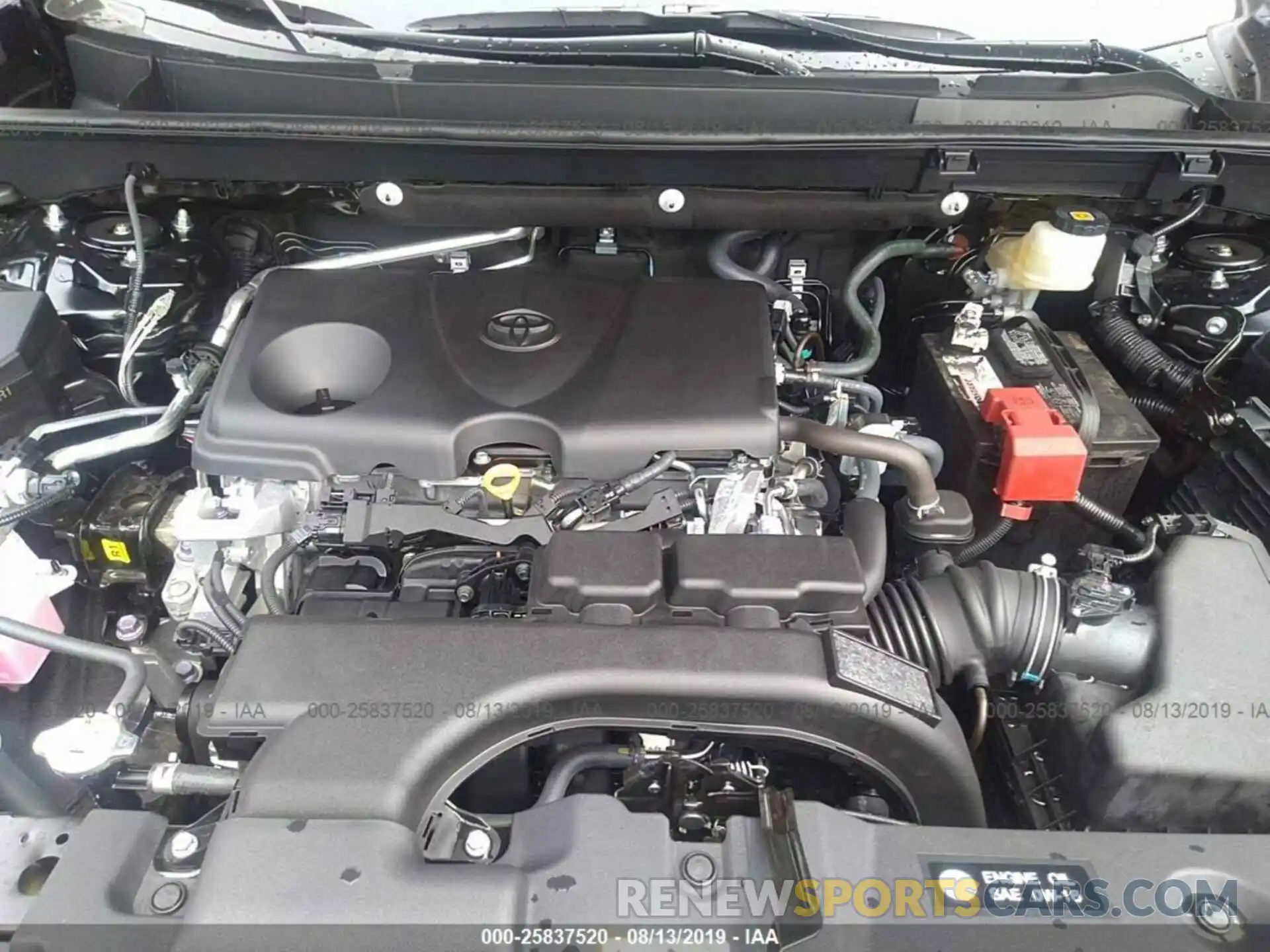 10 Фотография поврежденного автомобиля 2T3P1RFV8KC012674 TOYOTA RAV4 2019