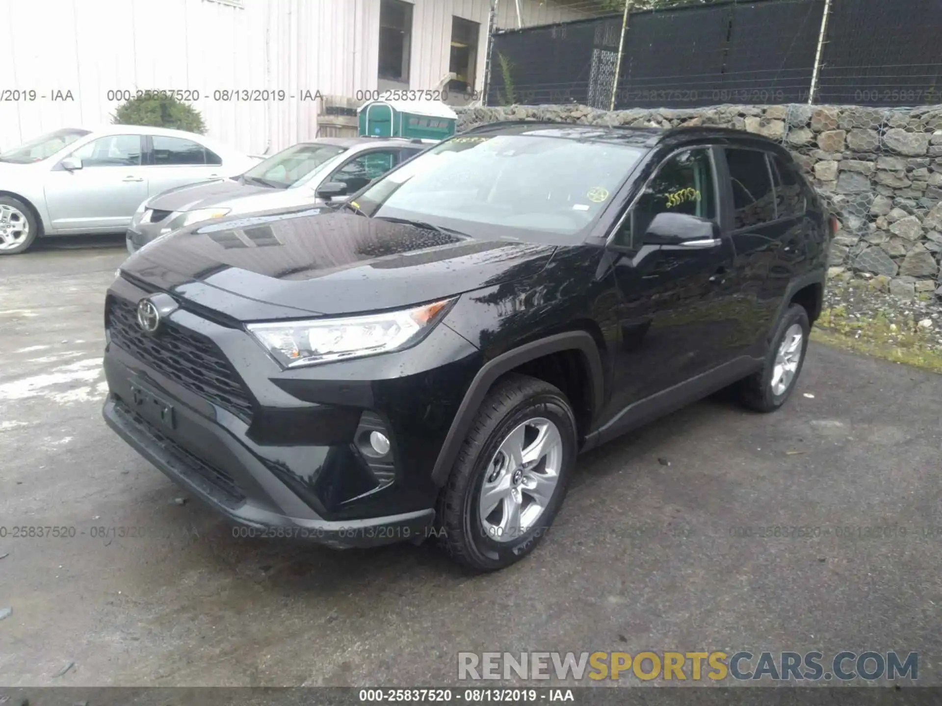 2 Photograph of a damaged car 2T3P1RFV8KC012674 TOYOTA RAV4 2019