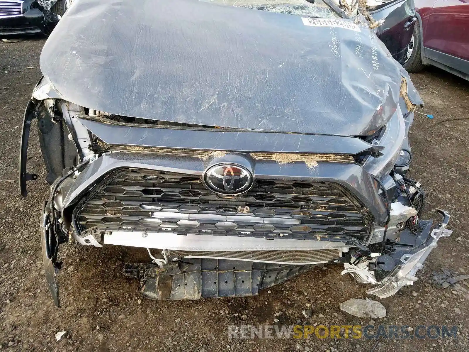 7 Photograph of a damaged car 2T3P1RFV8KC015378 TOYOTA RAV4 2019
