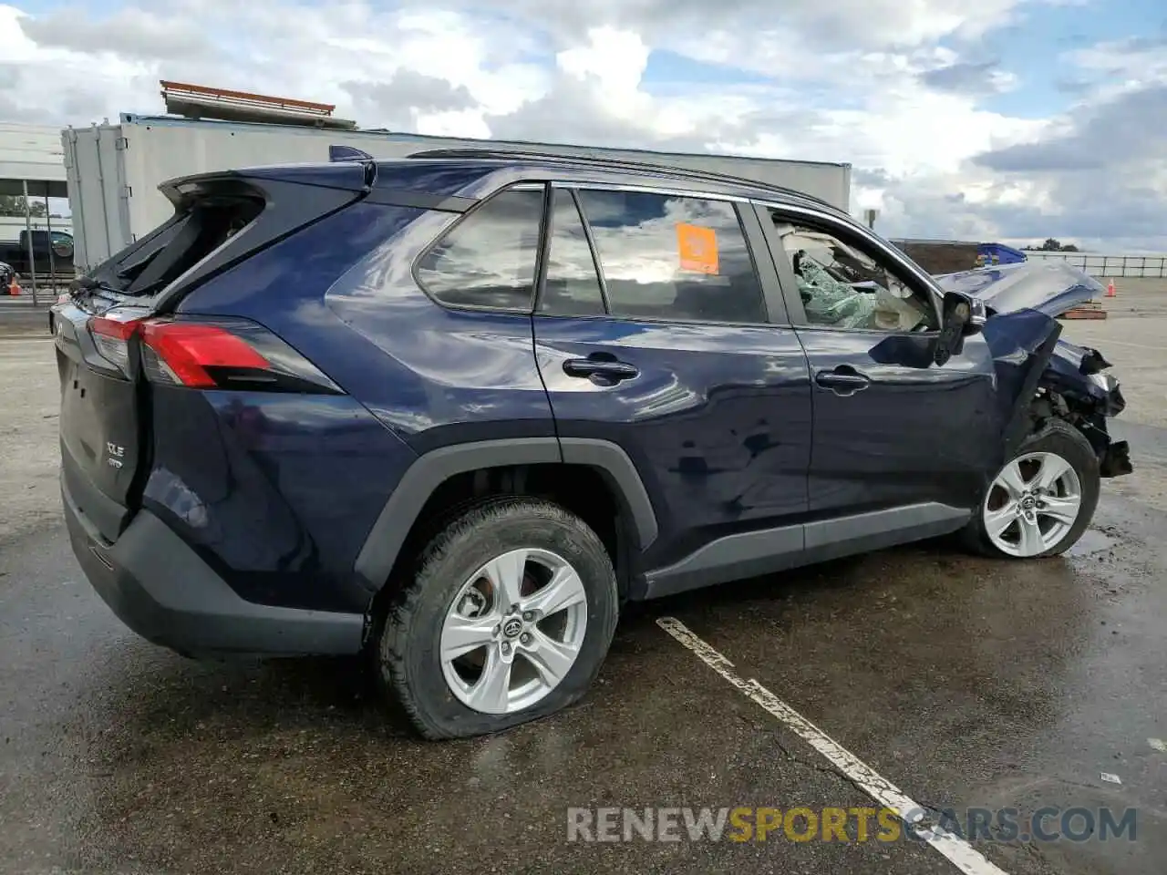 3 Photograph of a damaged car 2T3P1RFV8KC015395 TOYOTA RAV4 2019