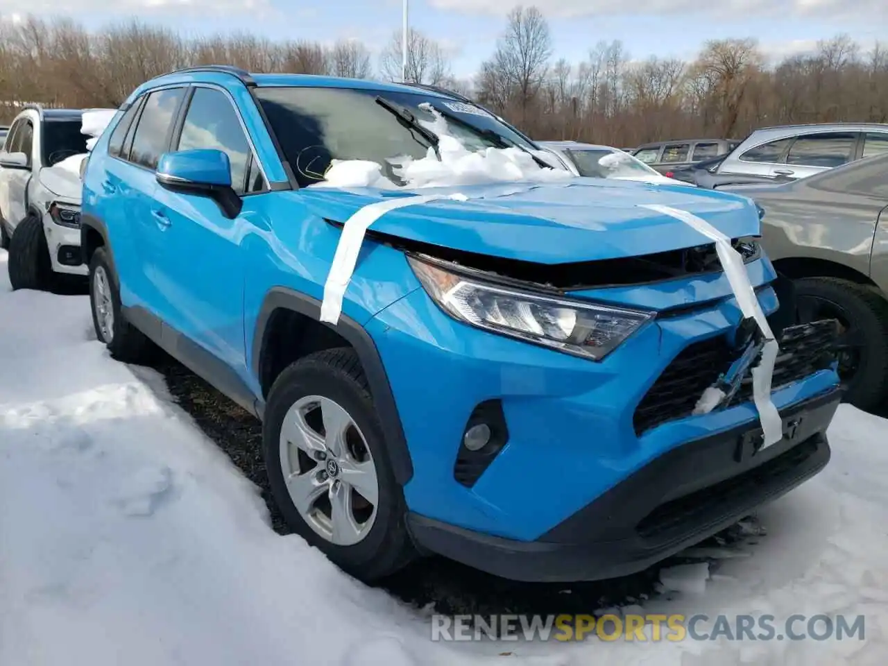 1 Photograph of a damaged car 2T3P1RFV8KC015509 TOYOTA RAV4 2019