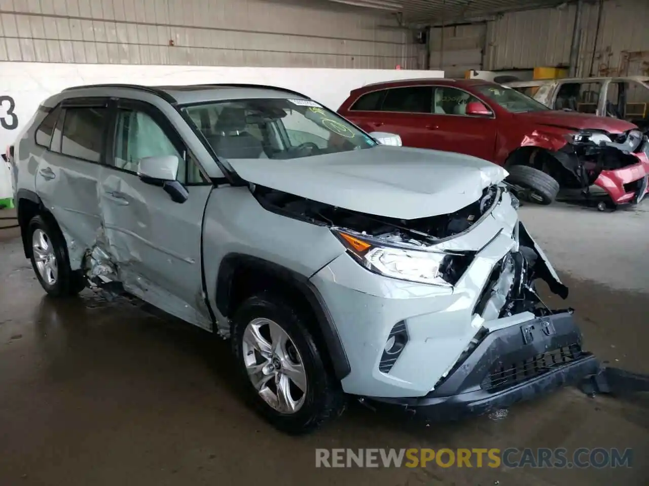 1 Photograph of a damaged car 2T3P1RFV8KC015607 TOYOTA RAV4 2019