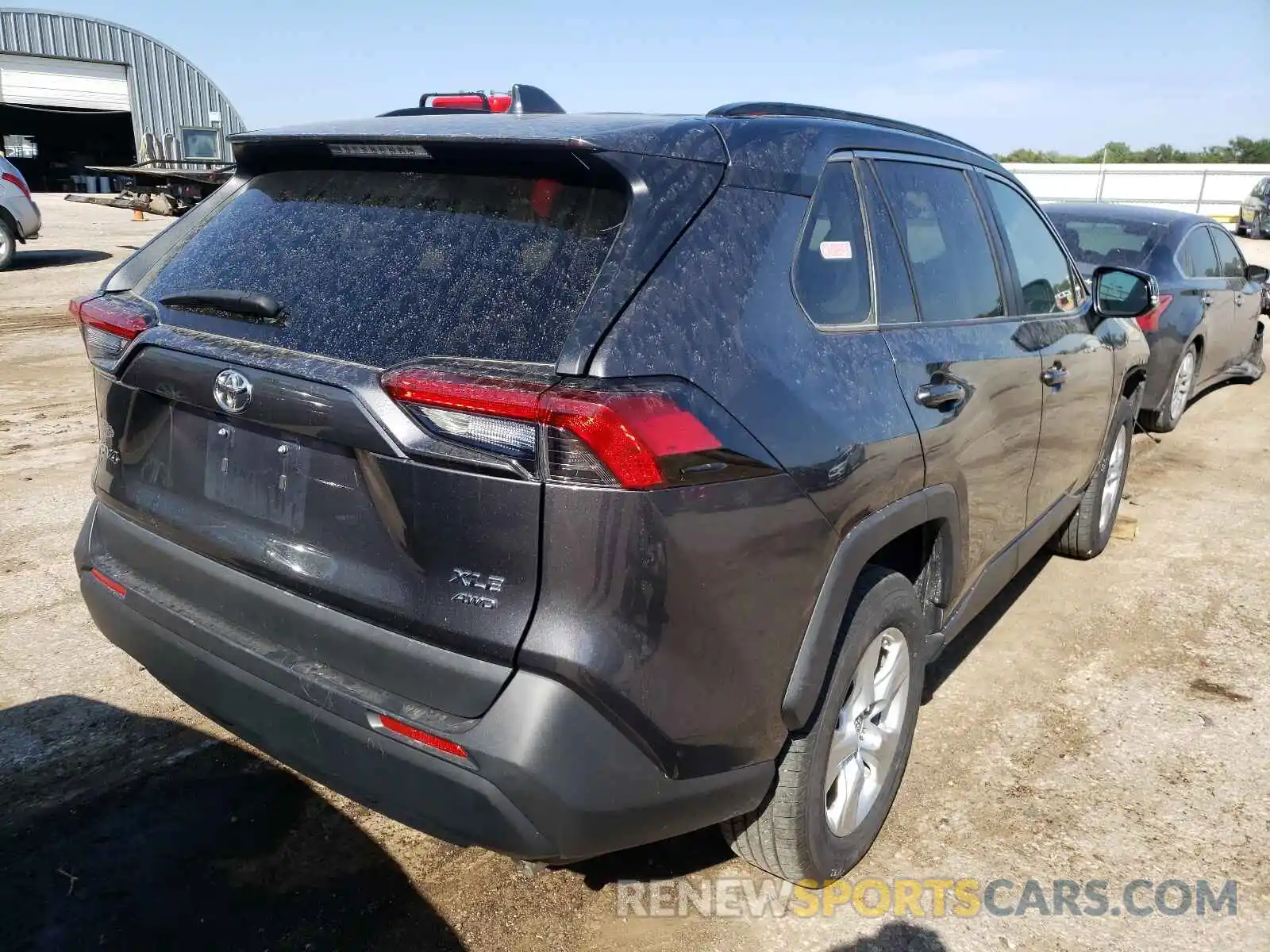 4 Photograph of a damaged car 2T3P1RFV8KC016014 TOYOTA RAV4 2019