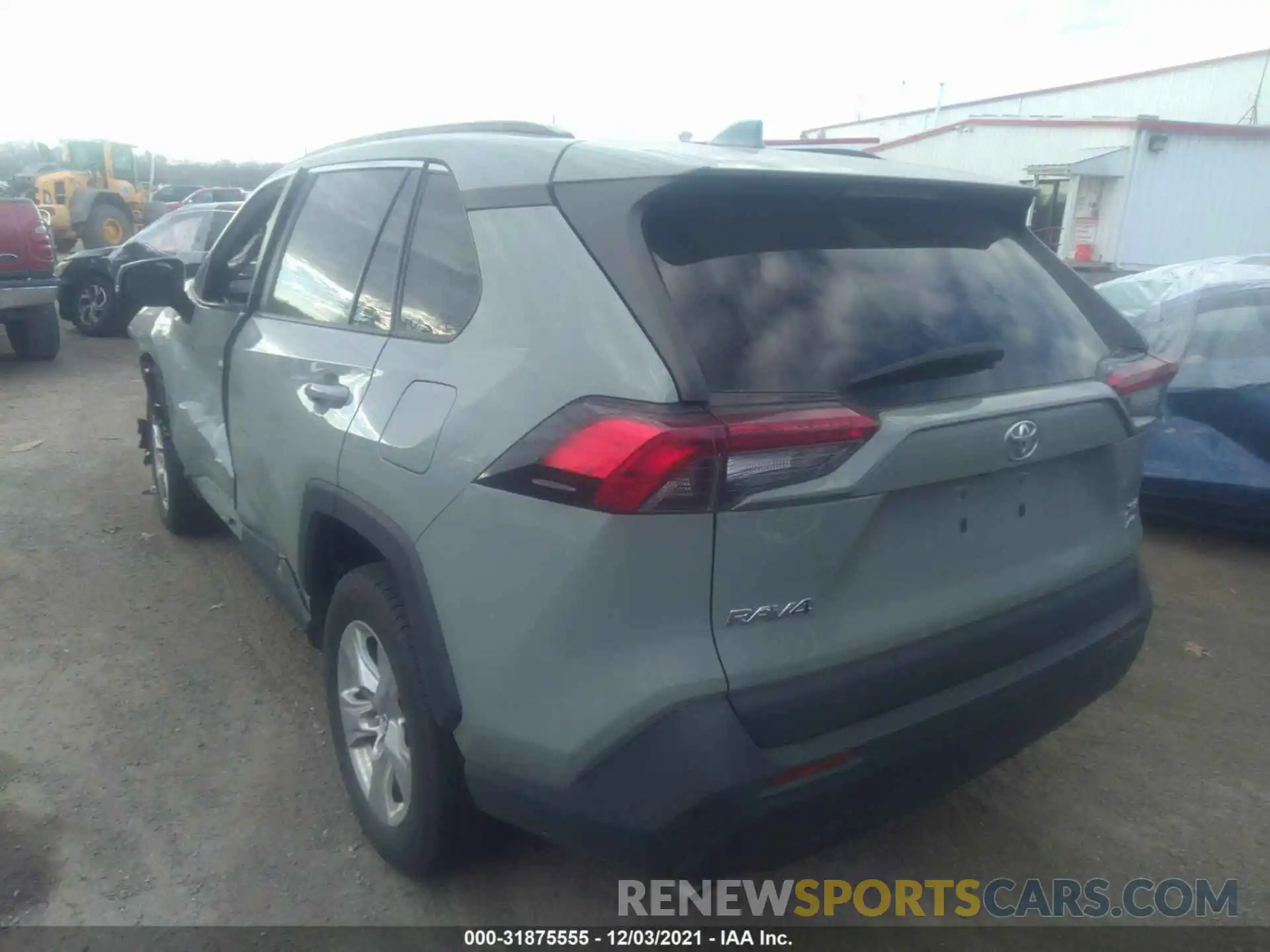 3 Photograph of a damaged car 2T3P1RFV8KC017227 TOYOTA RAV4 2019