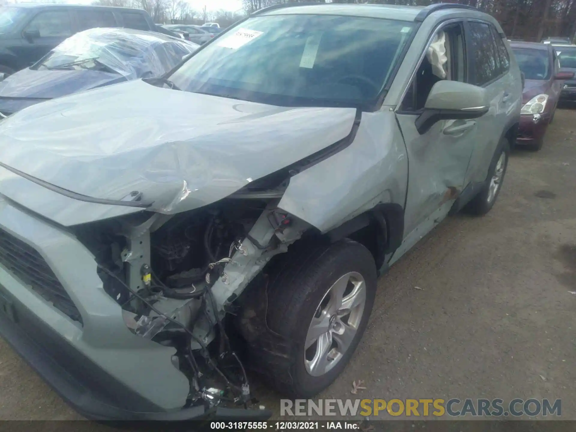 6 Photograph of a damaged car 2T3P1RFV8KC017227 TOYOTA RAV4 2019