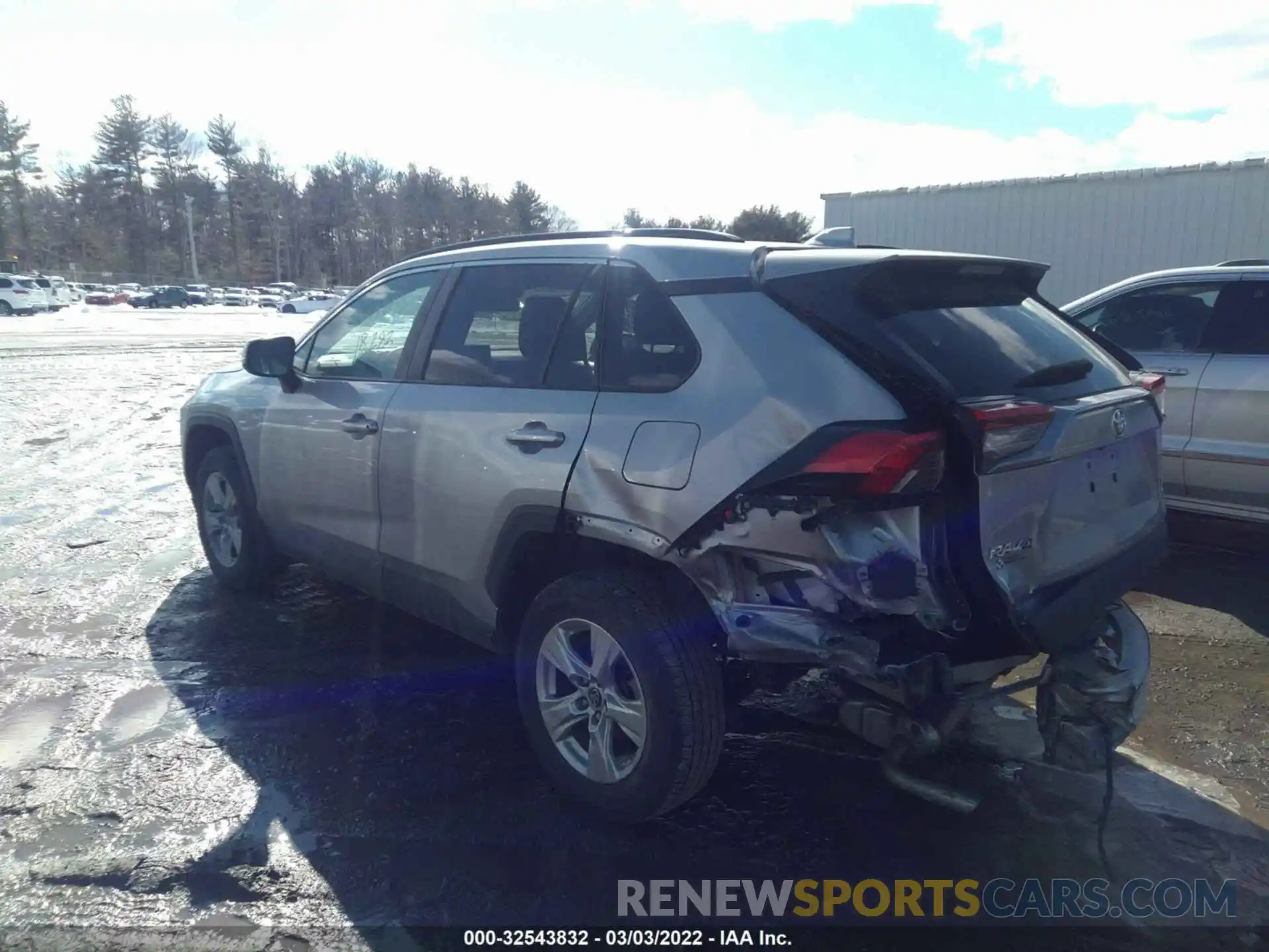 3 Photograph of a damaged car 2T3P1RFV8KC018197 TOYOTA RAV4 2019