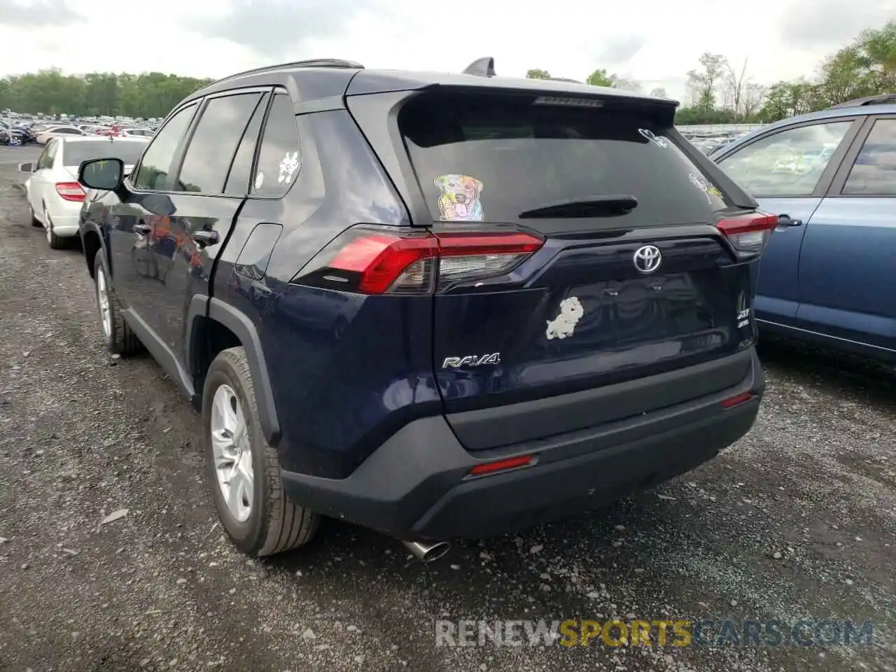 3 Photograph of a damaged car 2T3P1RFV8KC019513 TOYOTA RAV4 2019