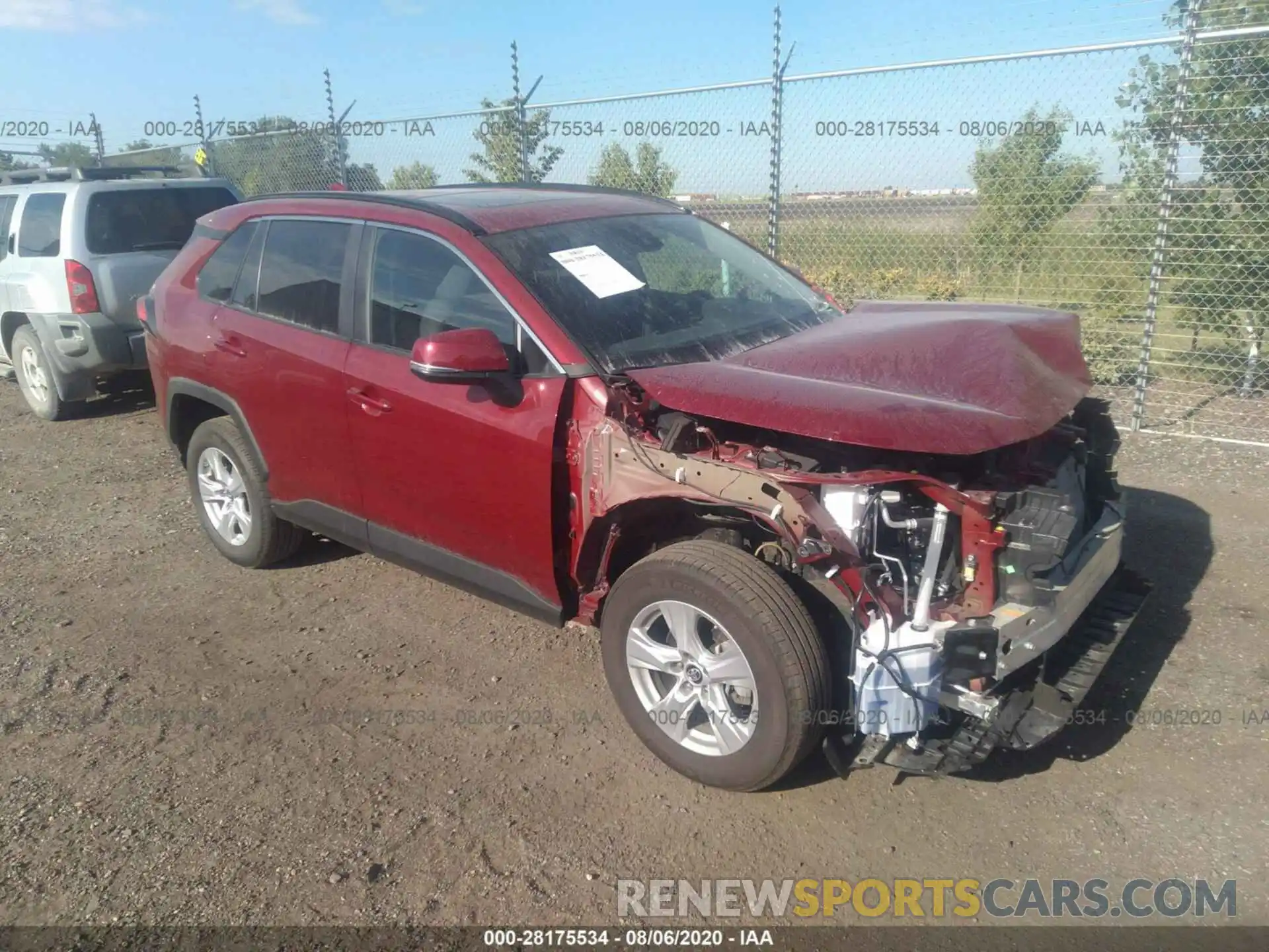 1 Photograph of a damaged car 2T3P1RFV8KC022508 TOYOTA RAV4 2019