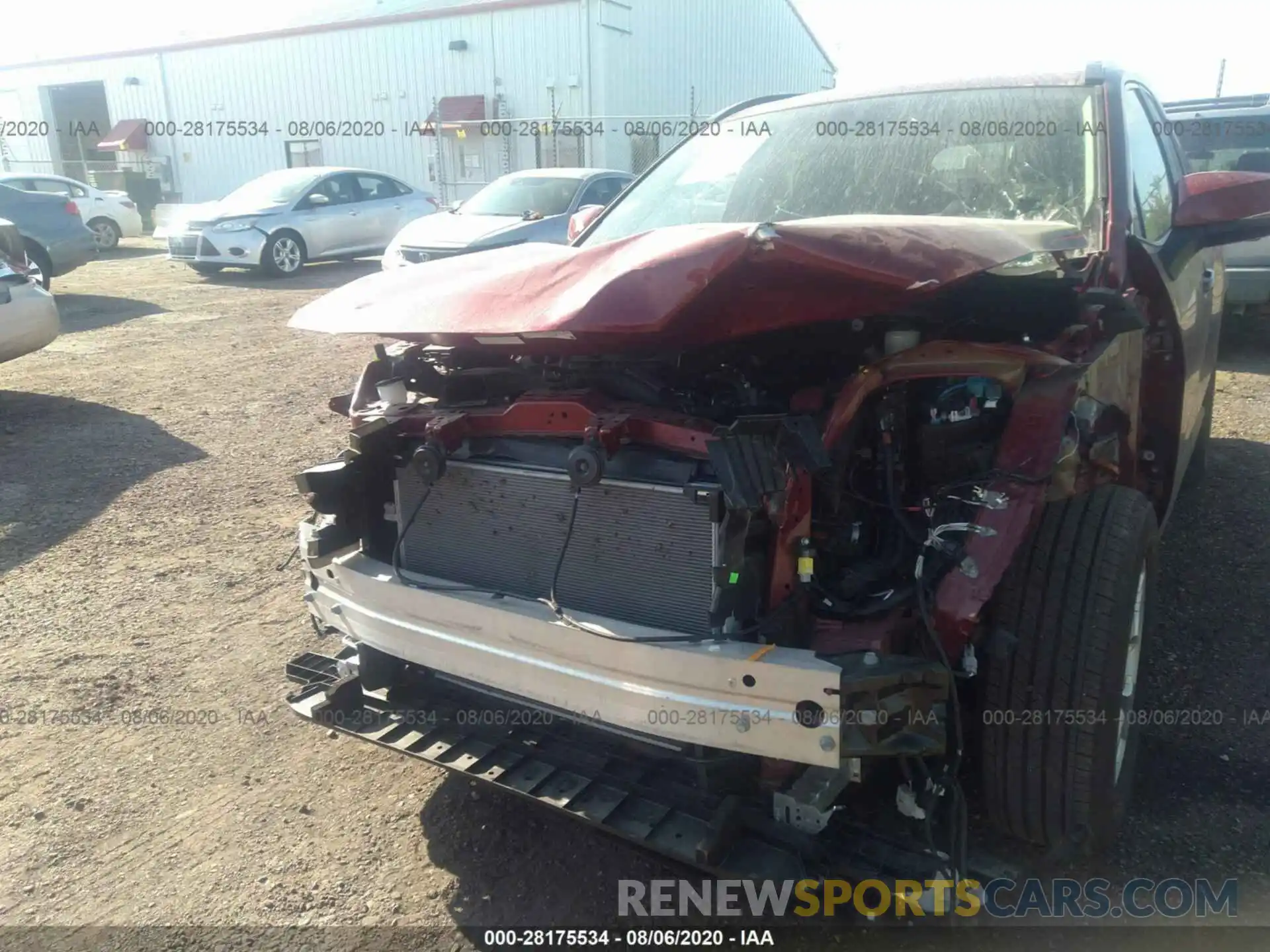 6 Photograph of a damaged car 2T3P1RFV8KC022508 TOYOTA RAV4 2019