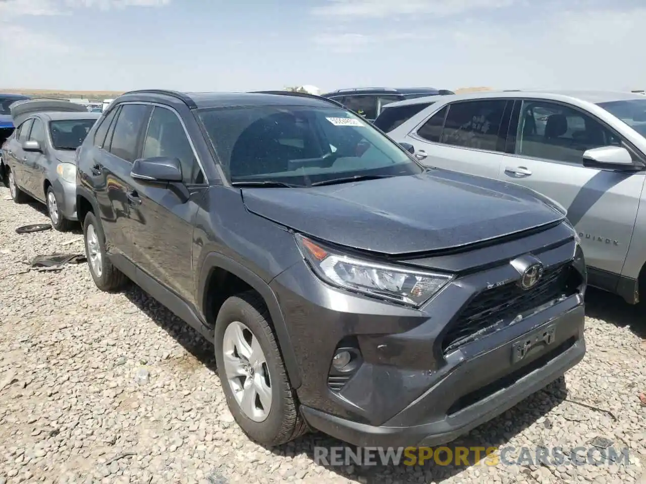 1 Photograph of a damaged car 2T3P1RFV8KC026493 TOYOTA RAV4 2019