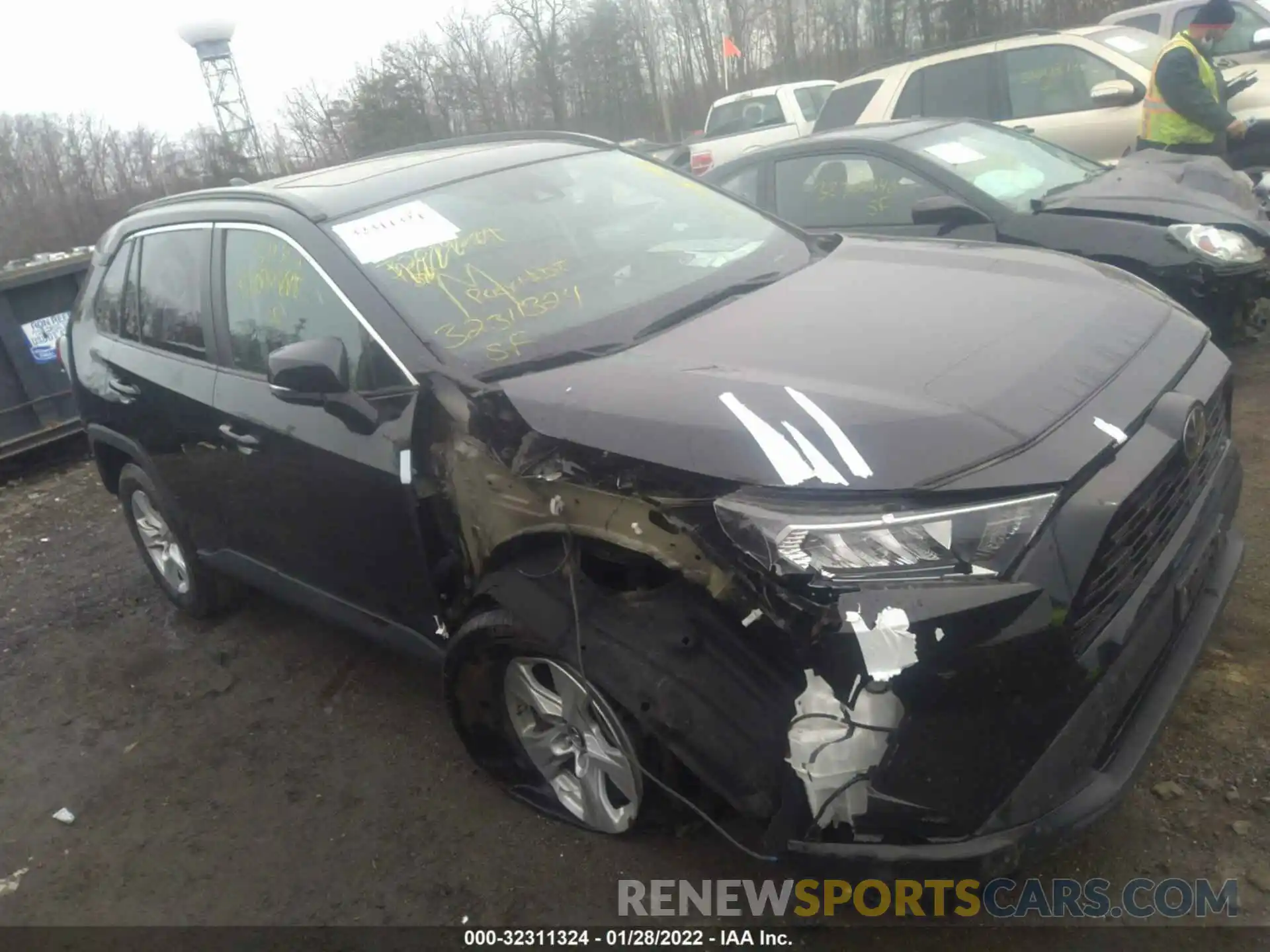 6 Photograph of a damaged car 2T3P1RFV8KC052110 TOYOTA RAV4 2019