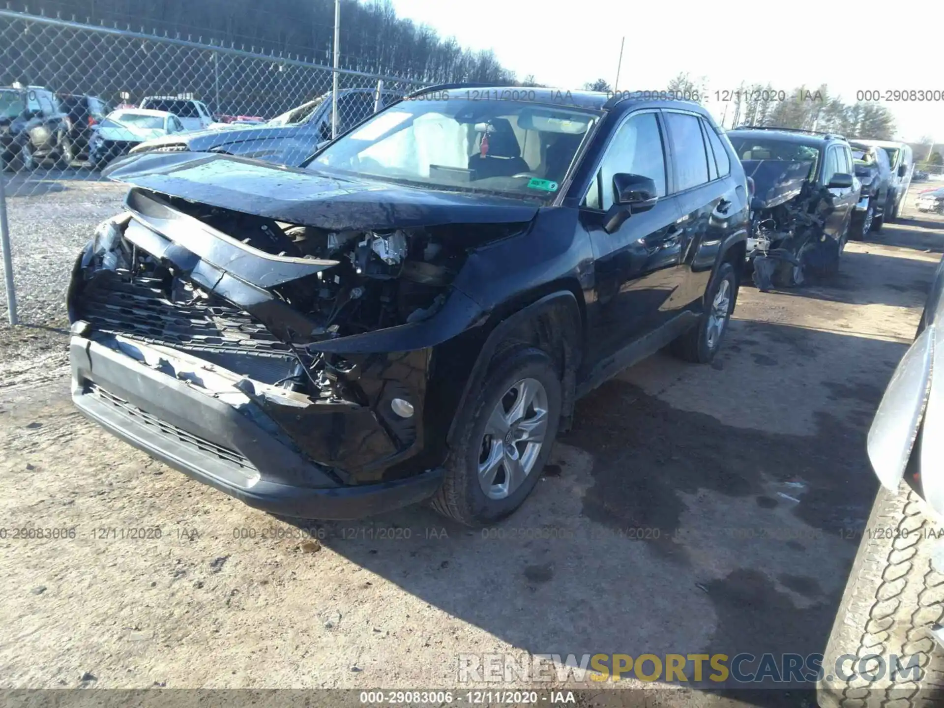 2 Photograph of a damaged car 2T3P1RFV8KC052253 TOYOTA RAV4 2019