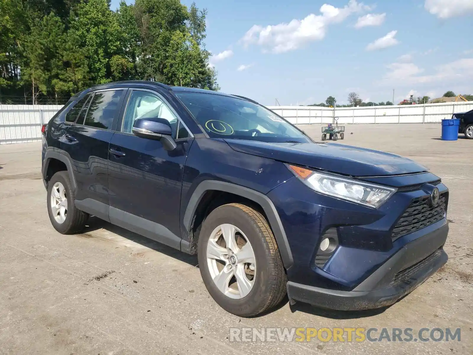 1 Photograph of a damaged car 2T3P1RFV8KC054617 TOYOTA RAV4 2019