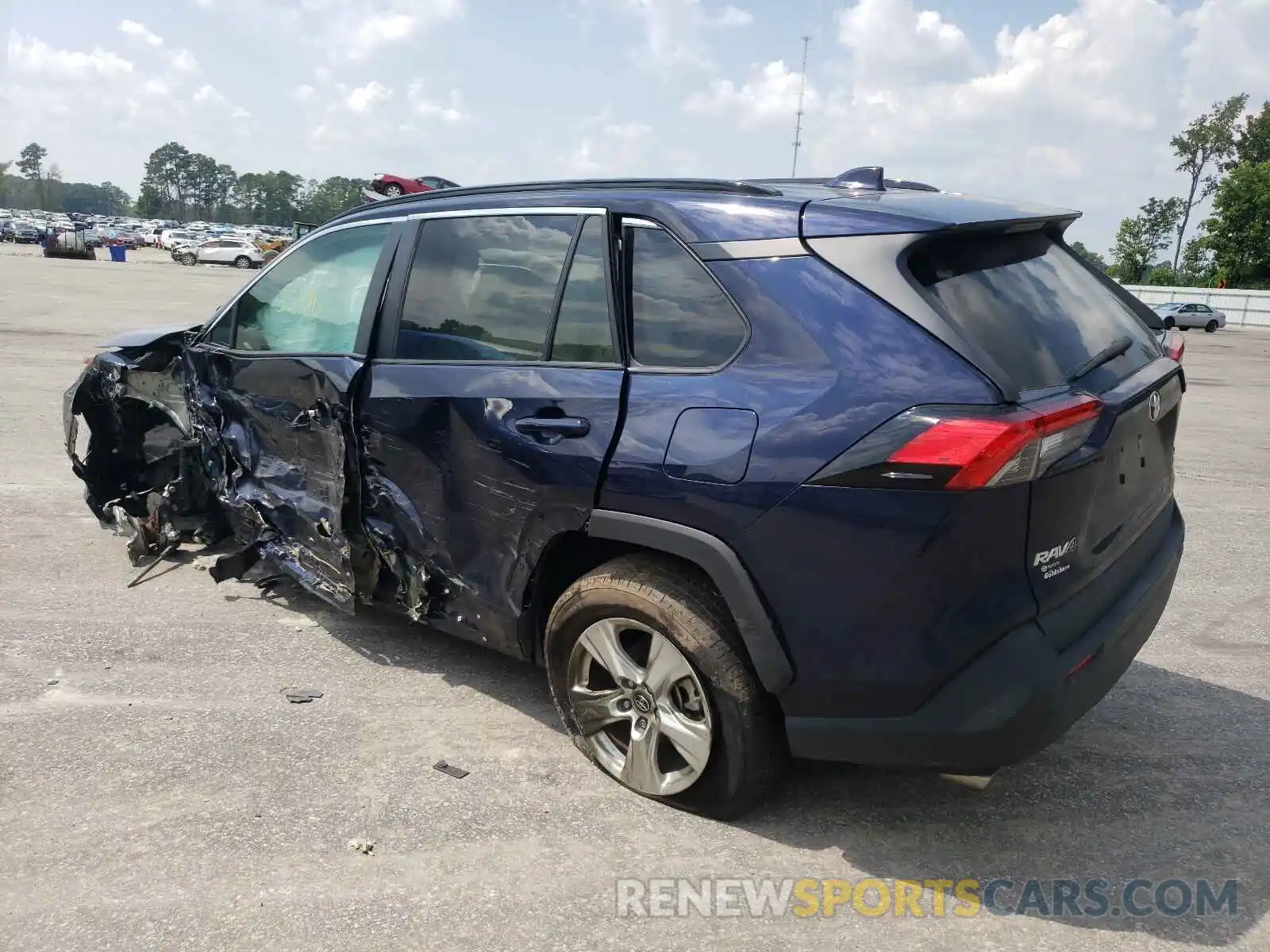 4 Photograph of a damaged car 2T3P1RFV8KC054617 TOYOTA RAV4 2019