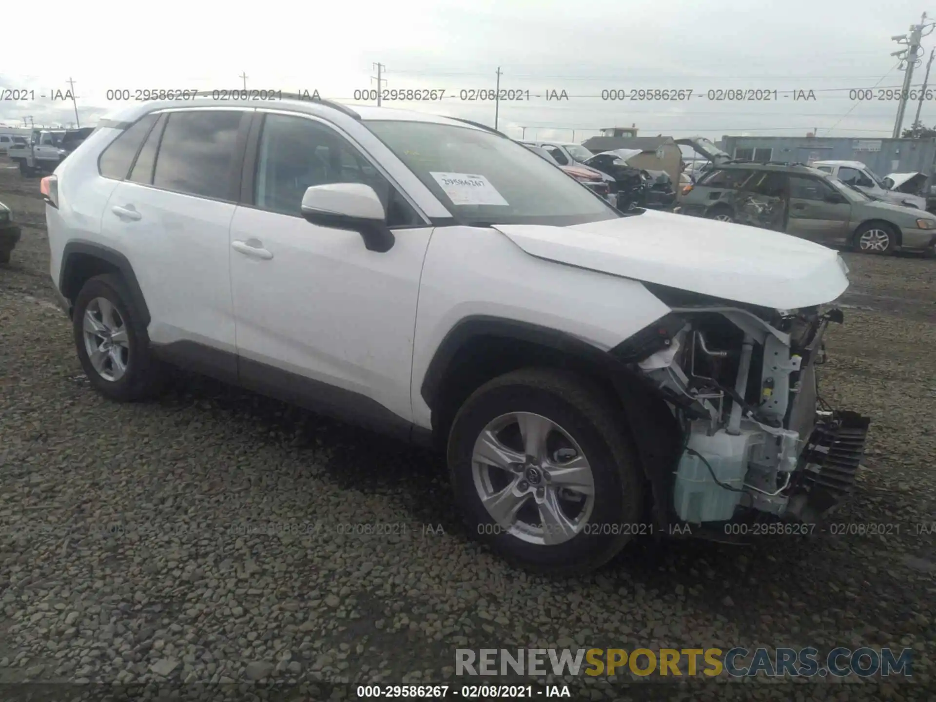 1 Photograph of a damaged car 2T3P1RFV8KC057937 TOYOTA RAV4 2019