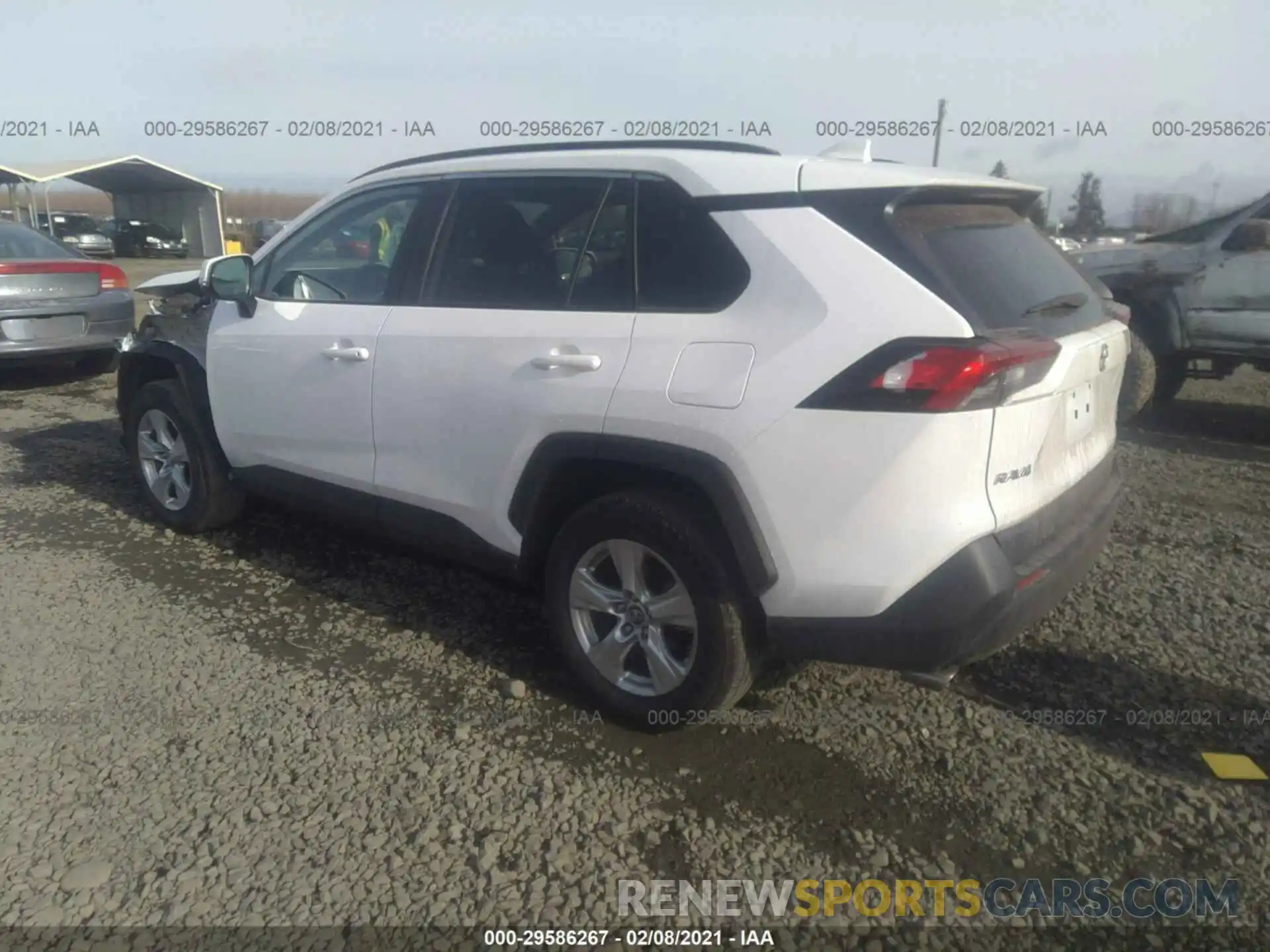 3 Photograph of a damaged car 2T3P1RFV8KC057937 TOYOTA RAV4 2019