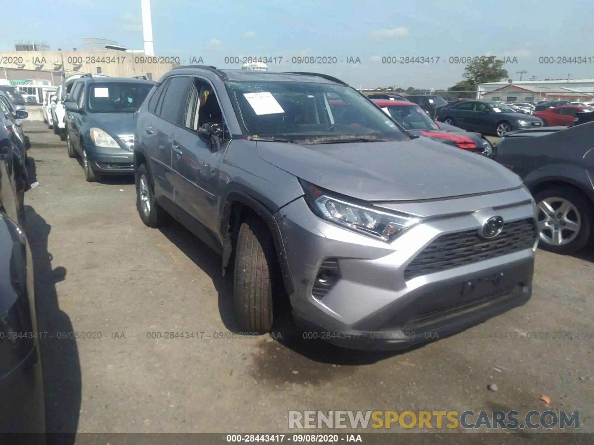 1 Photograph of a damaged car 2T3P1RFV8KC058098 TOYOTA RAV4 2019