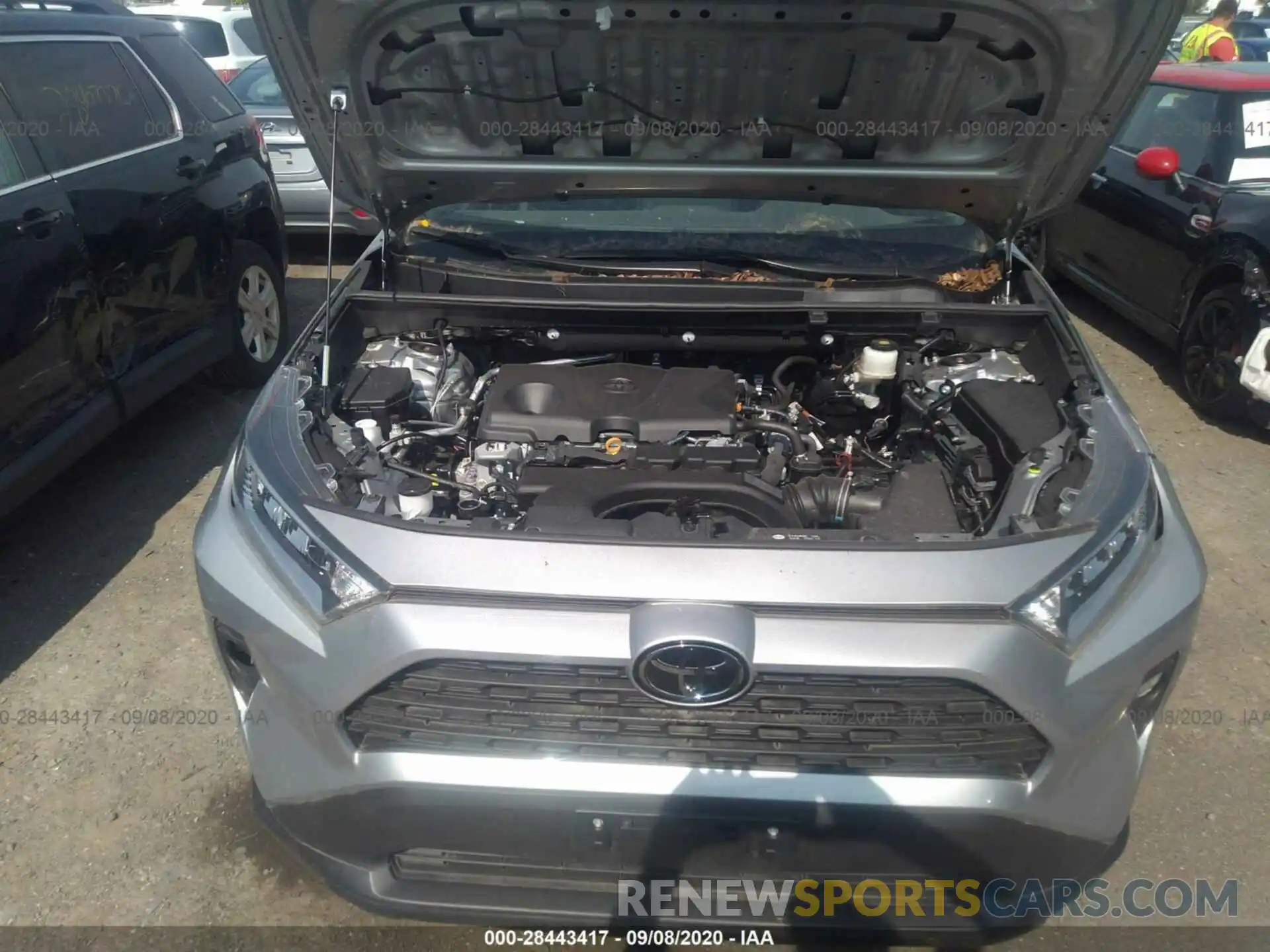 10 Фотография поврежденного автомобиля 2T3P1RFV8KC058098 TOYOTA RAV4 2019