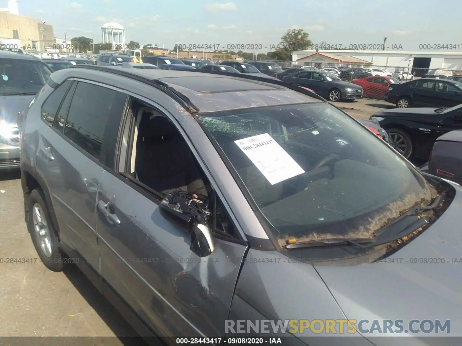 6 Photograph of a damaged car 2T3P1RFV8KC058098 TOYOTA RAV4 2019