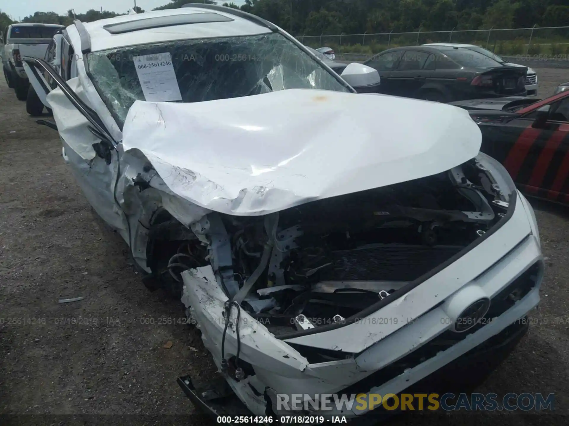 6 Фотография поврежденного автомобиля 2T3P1RFV8KW006811 TOYOTA RAV4 2019