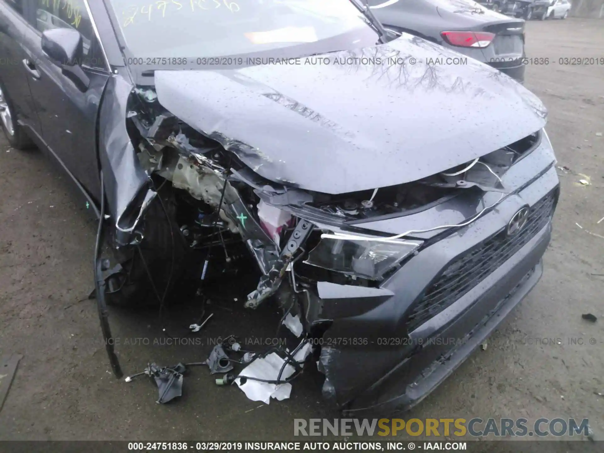 6 Photograph of a damaged car 2T3P1RFV8KW010163 TOYOTA RAV4 2019