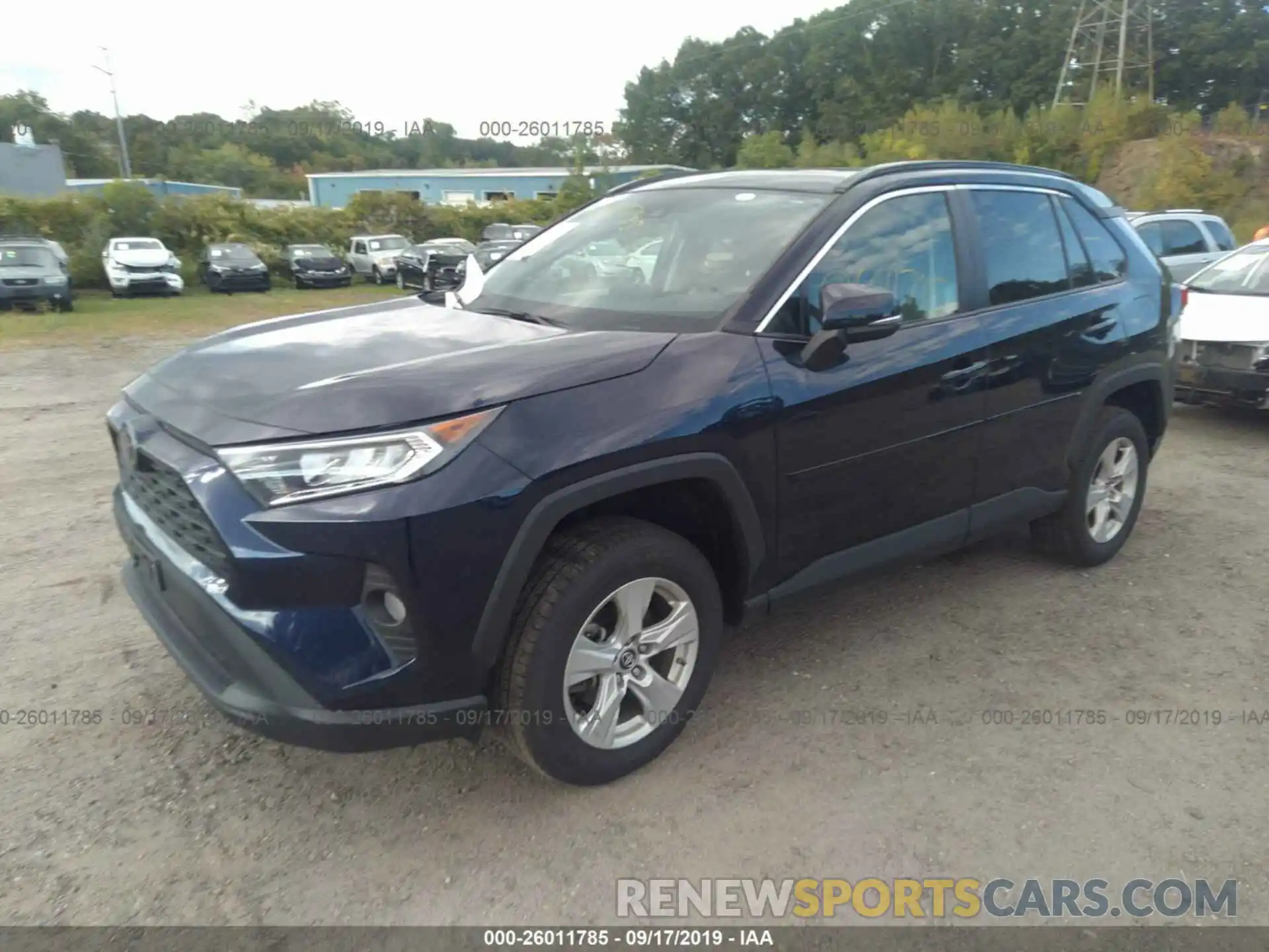 2 Photograph of a damaged car 2T3P1RFV8KW011152 TOYOTA RAV4 2019