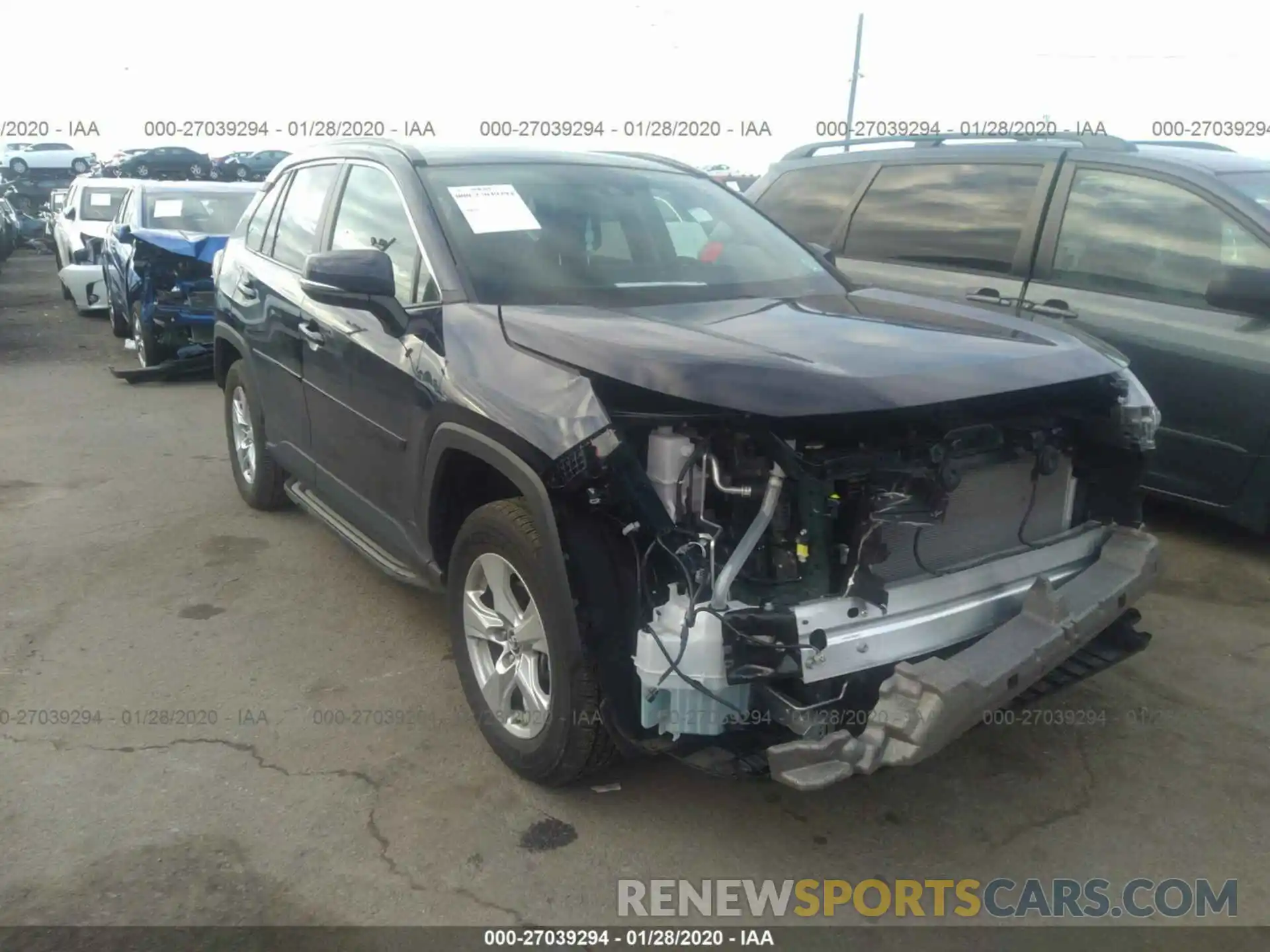 1 Photograph of a damaged car 2T3P1RFV8KW035113 TOYOTA RAV4 2019