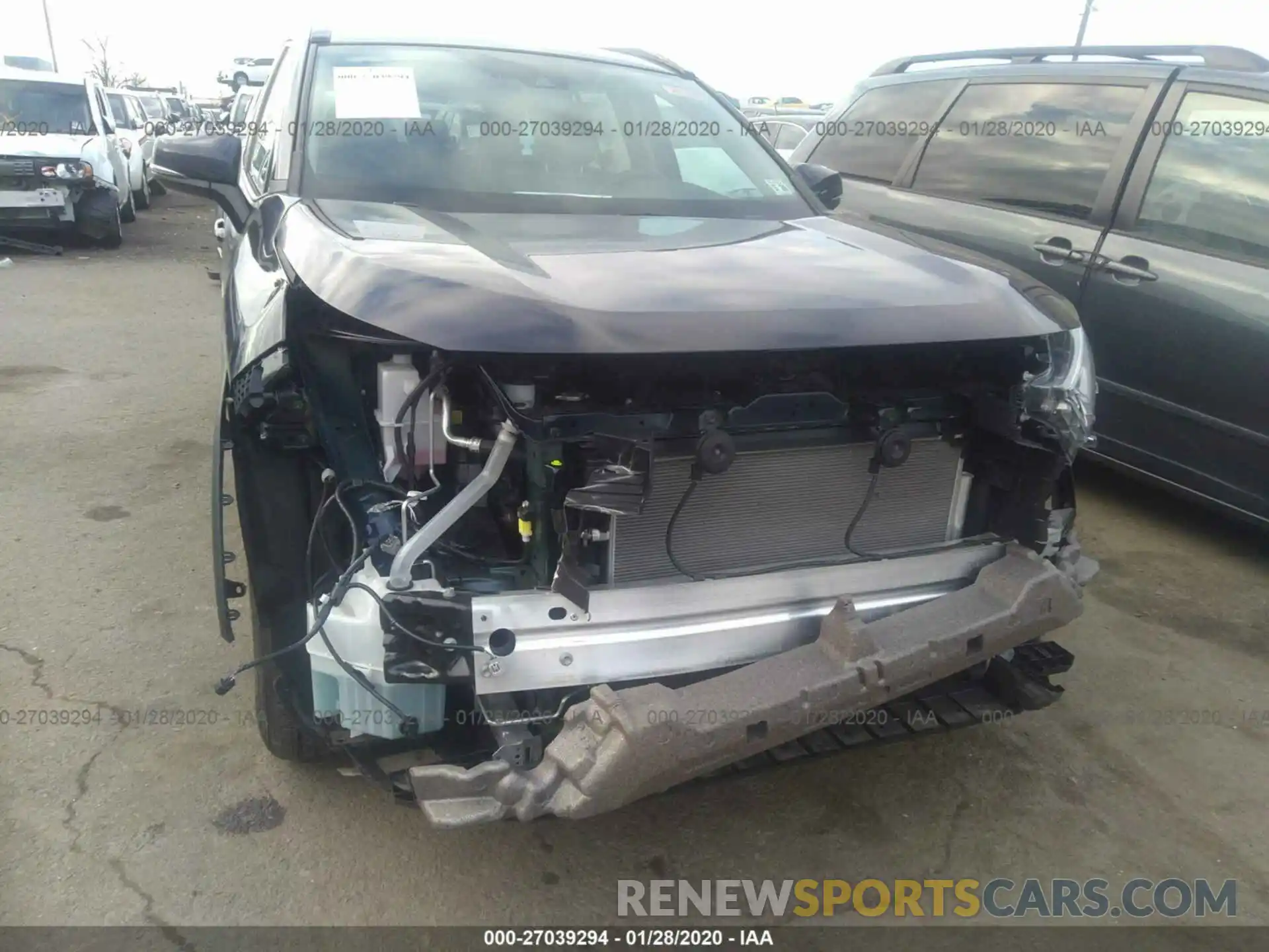 6 Photograph of a damaged car 2T3P1RFV8KW035113 TOYOTA RAV4 2019