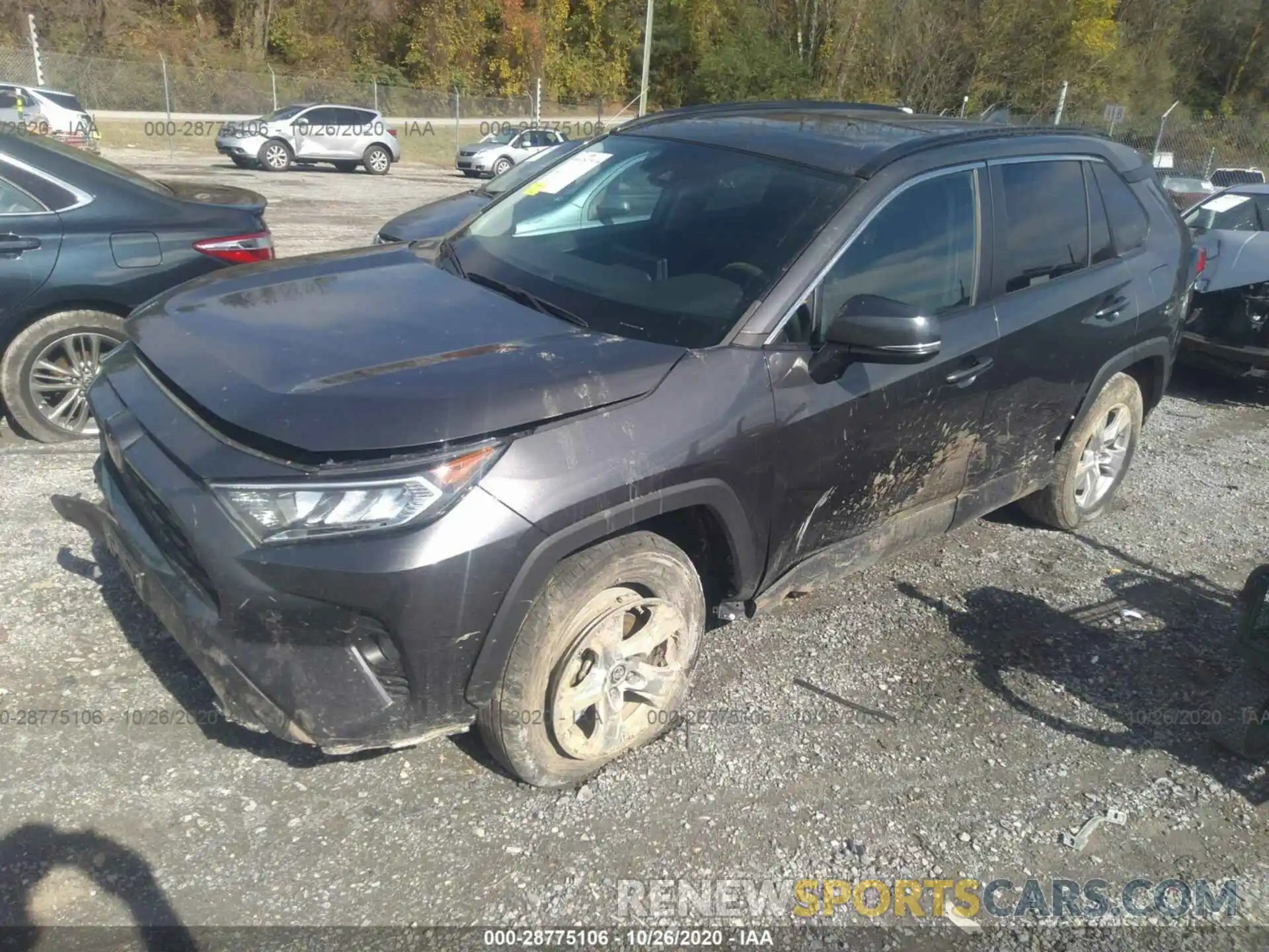 2 Photograph of a damaged car 2T3P1RFV8KW035953 TOYOTA RAV4 2019