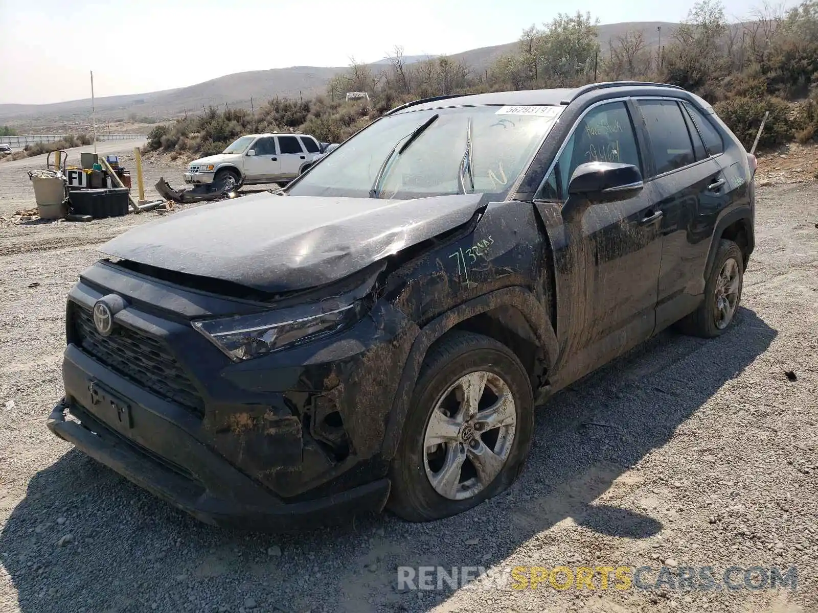 2 Фотография поврежденного автомобиля 2T3P1RFV8KW039212 TOYOTA RAV4 2019