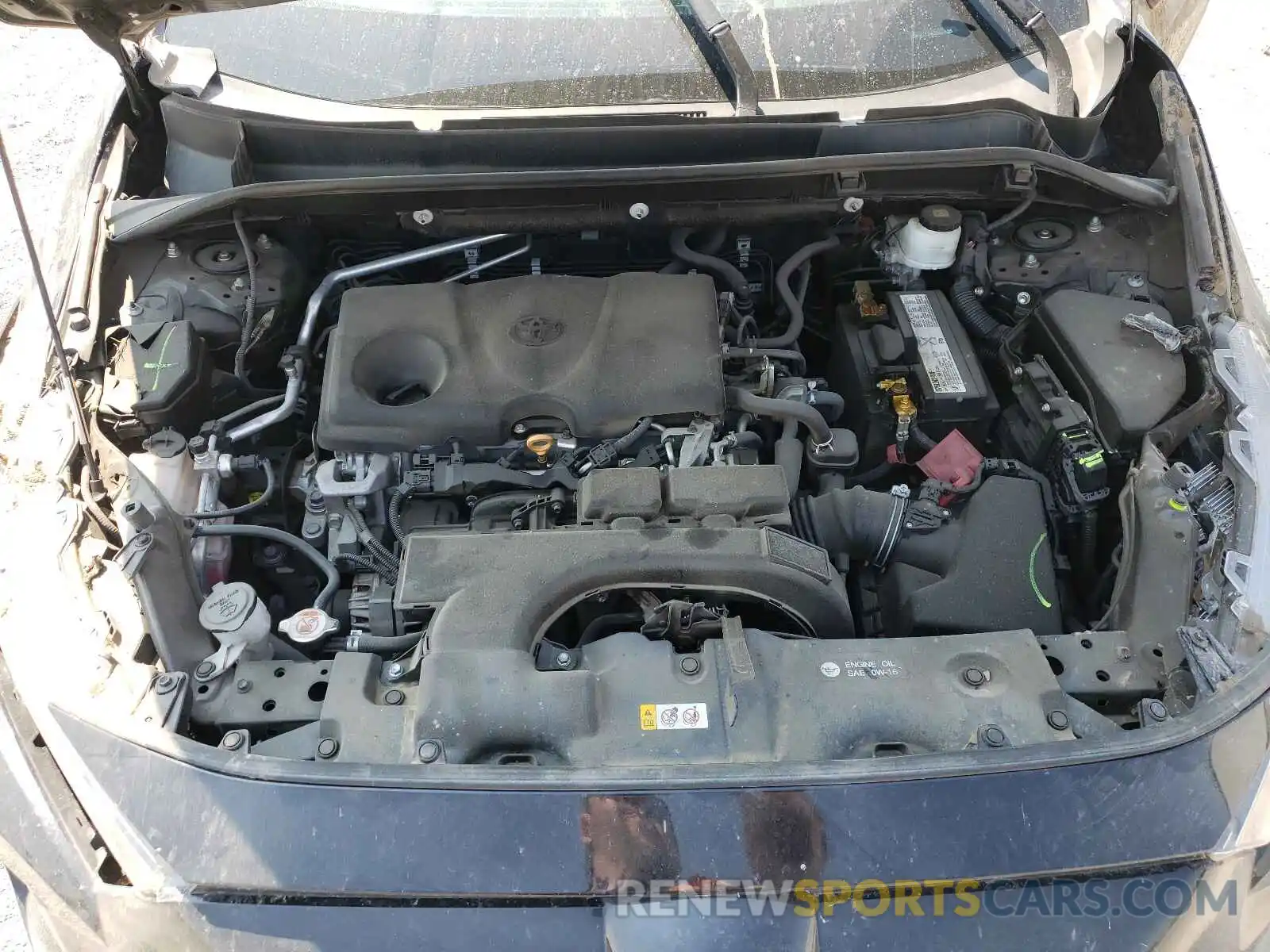 7 Photograph of a damaged car 2T3P1RFV8KW039212 TOYOTA RAV4 2019