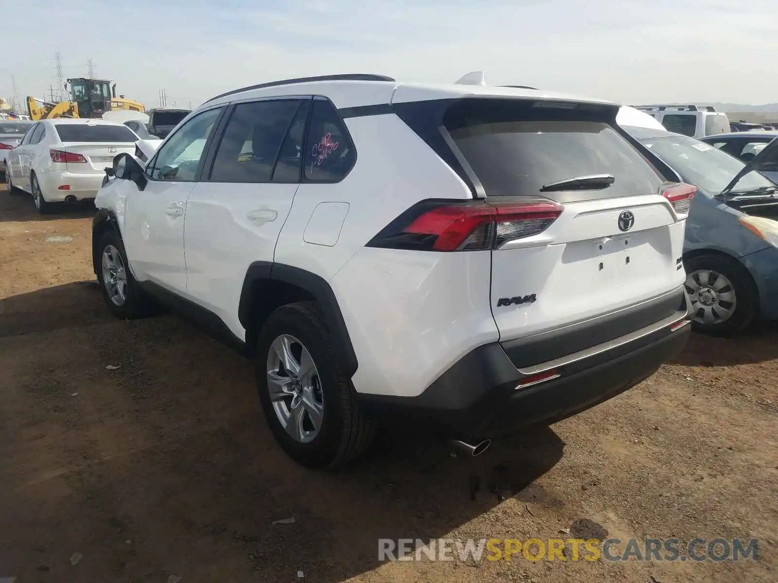 3 Photograph of a damaged car 2T3P1RFV8KW046130 TOYOTA RAV4 2019