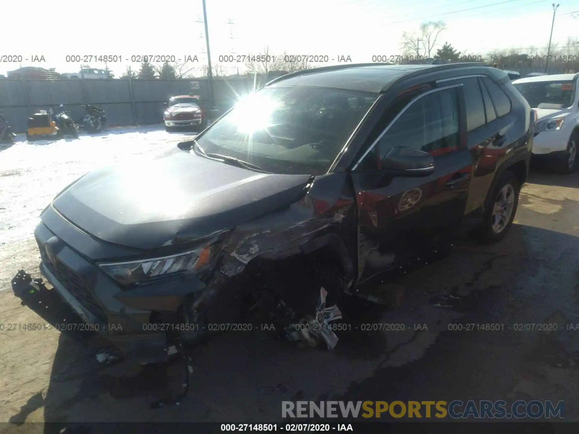 6 Photograph of a damaged car 2T3P1RFV8KW049996 TOYOTA RAV4 2019