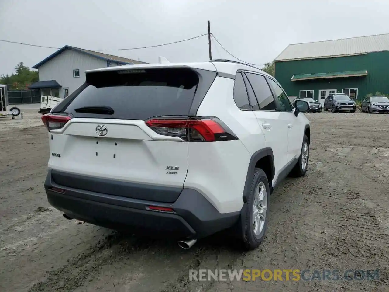 4 Photograph of a damaged car 2T3P1RFV8KW052722 TOYOTA RAV4 2019