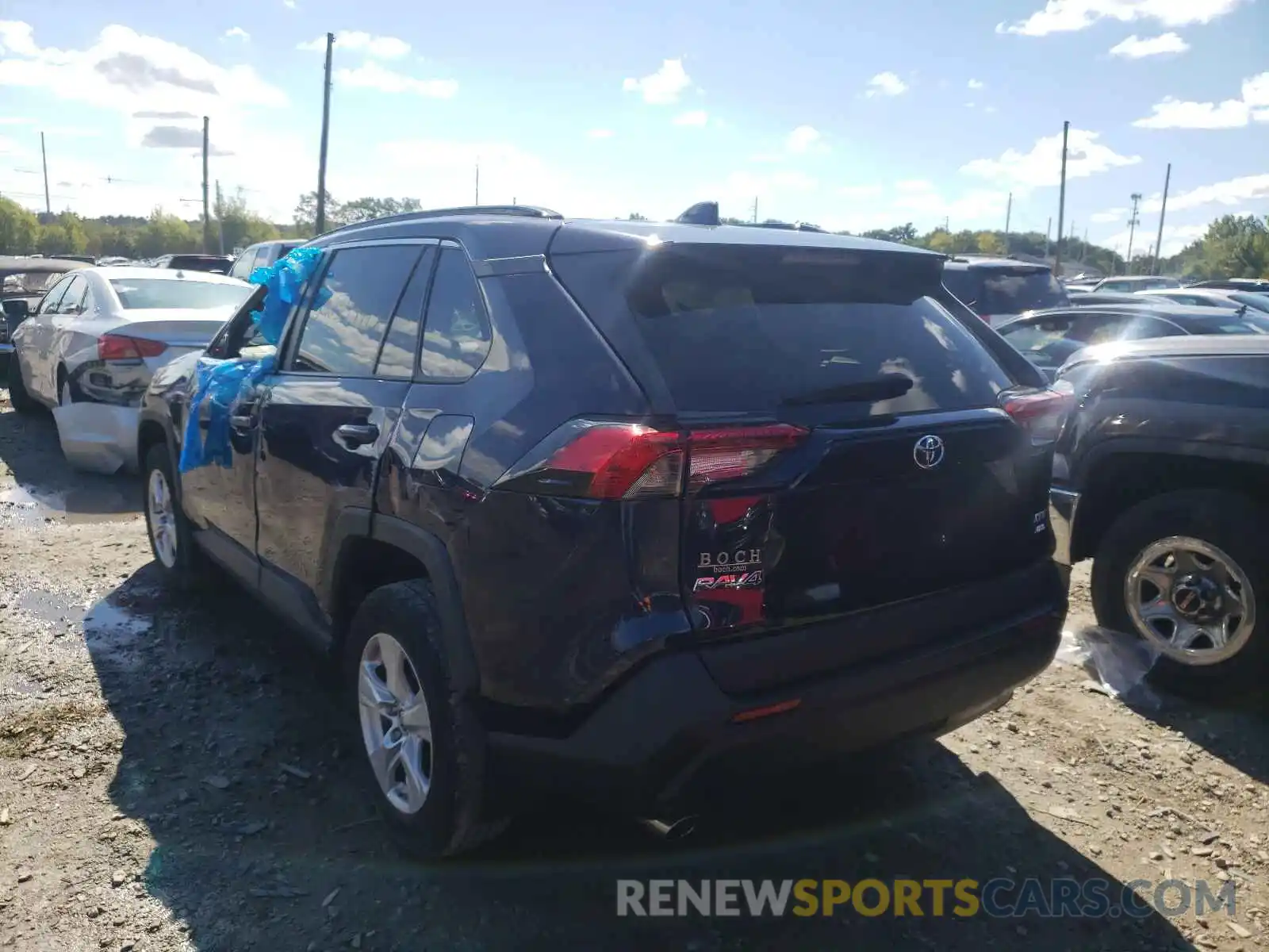 3 Photograph of a damaged car 2T3P1RFV8KW059041 TOYOTA RAV4 2019