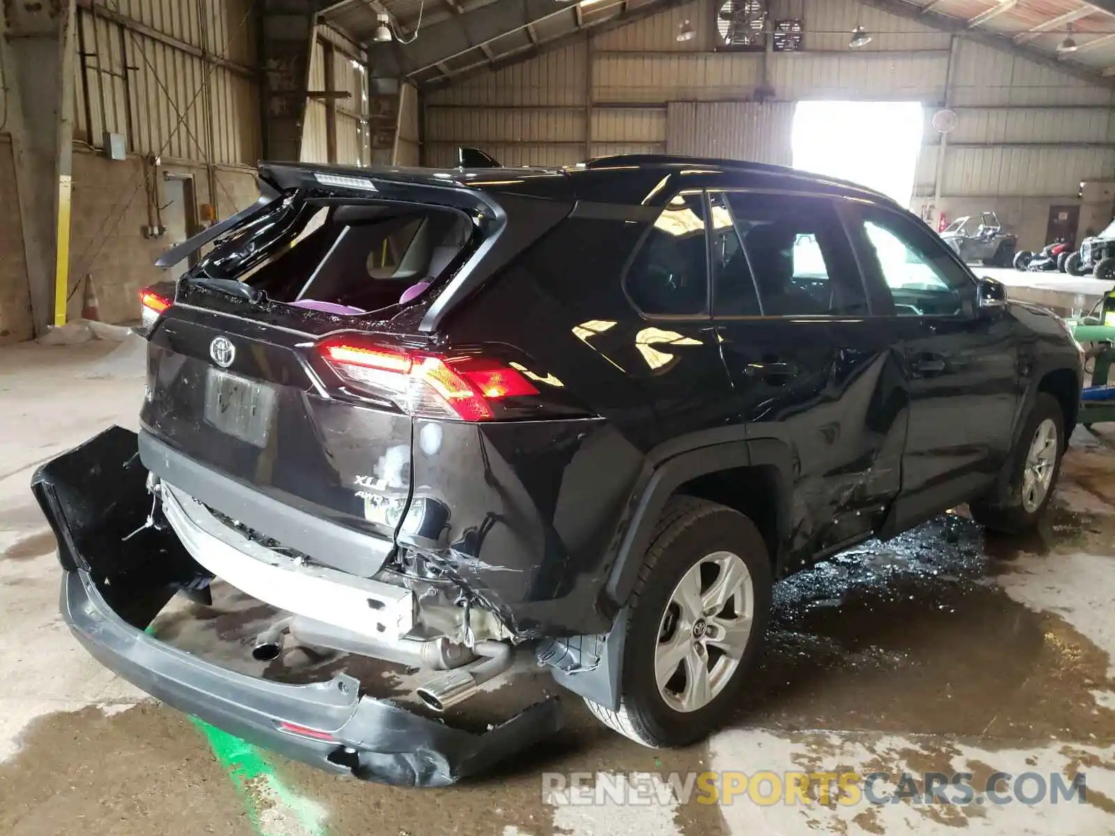 4 Photograph of a damaged car 2T3P1RFV8KW067298 TOYOTA RAV4 2019