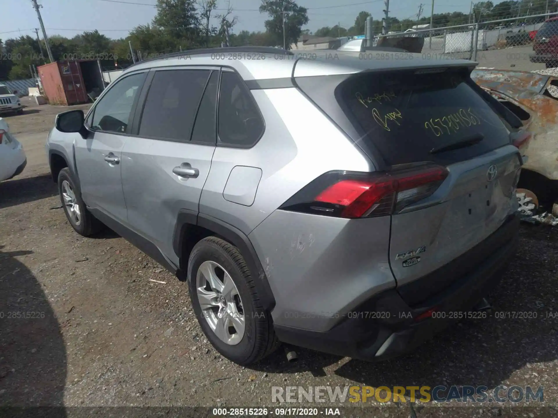 3 Photograph of a damaged car 2T3P1RFV8KW081251 TOYOTA RAV4 2019