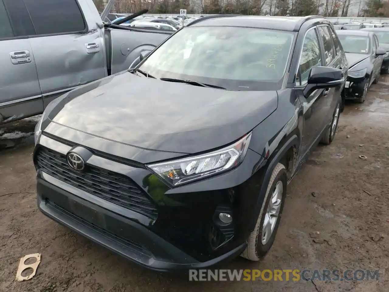 2 Фотография поврежденного автомобиля 2T3P1RFV9KC006074 TOYOTA RAV4 2019