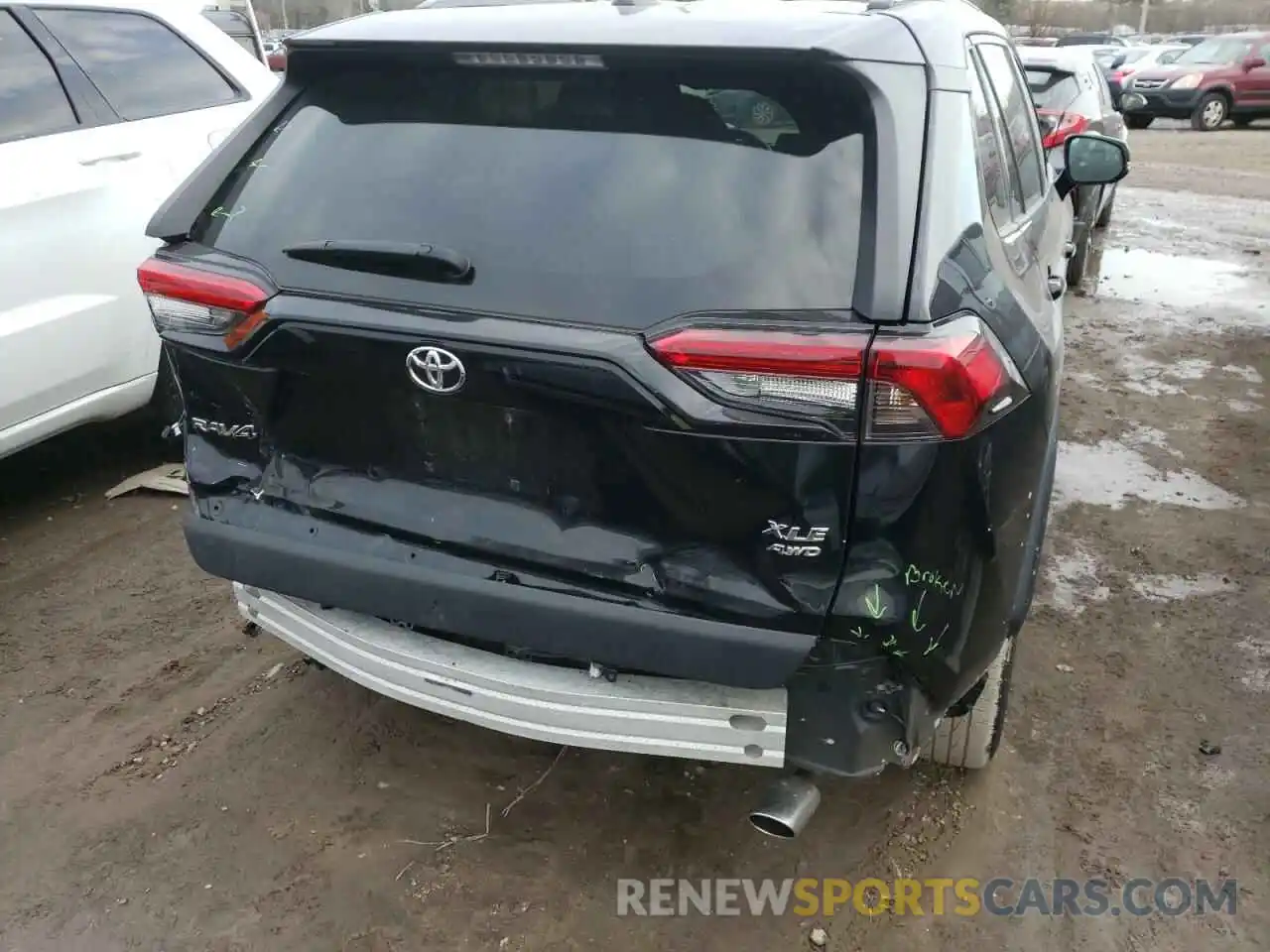 9 Фотография поврежденного автомобиля 2T3P1RFV9KC006074 TOYOTA RAV4 2019