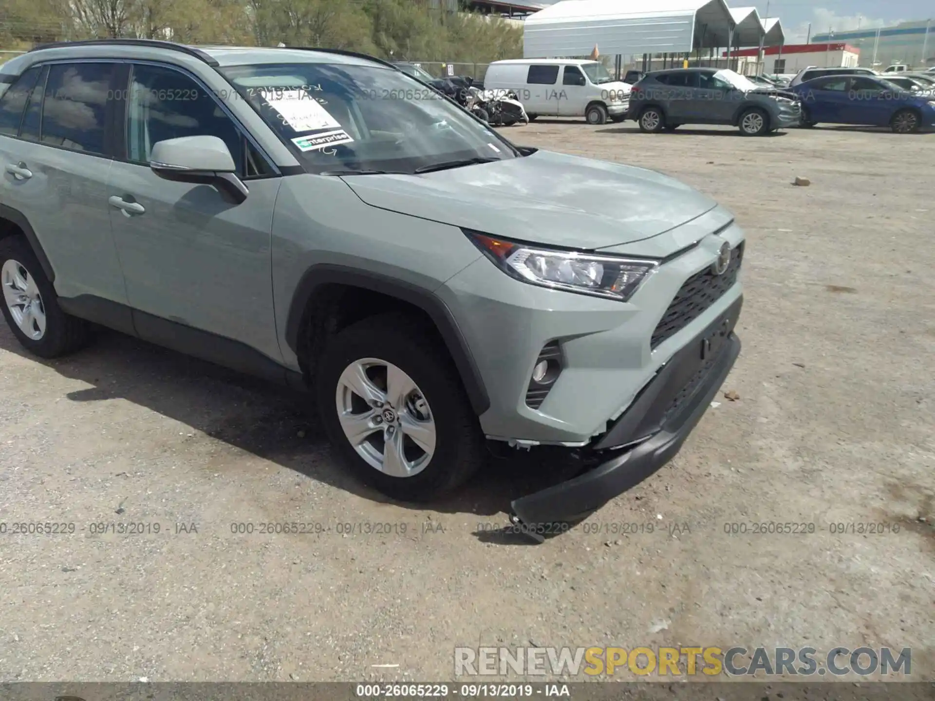 6 Фотография поврежденного автомобиля 2T3P1RFV9KC010478 TOYOTA RAV4 2019