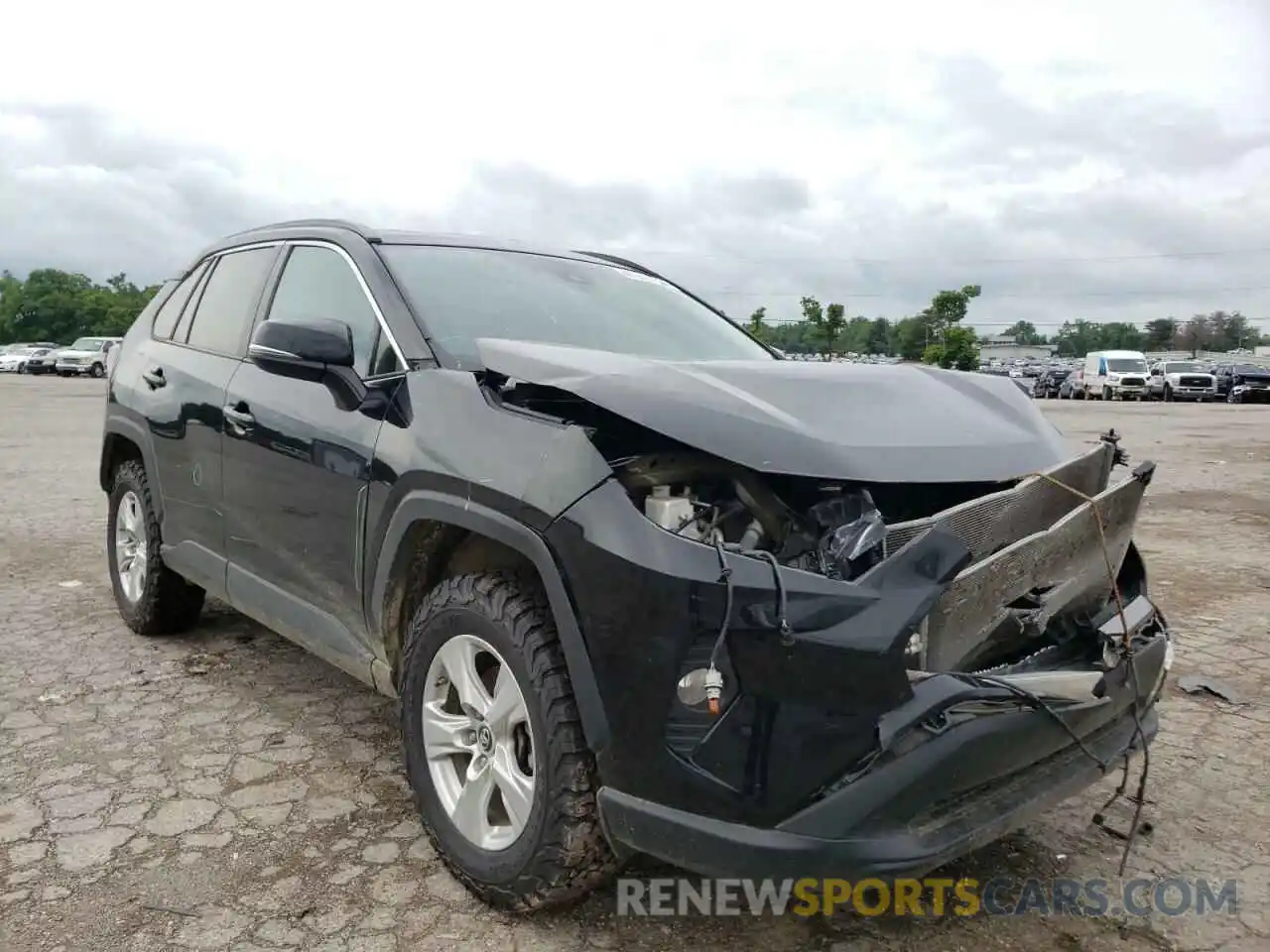 1 Photograph of a damaged car 2T3P1RFV9KC011579 TOYOTA RAV4 2019