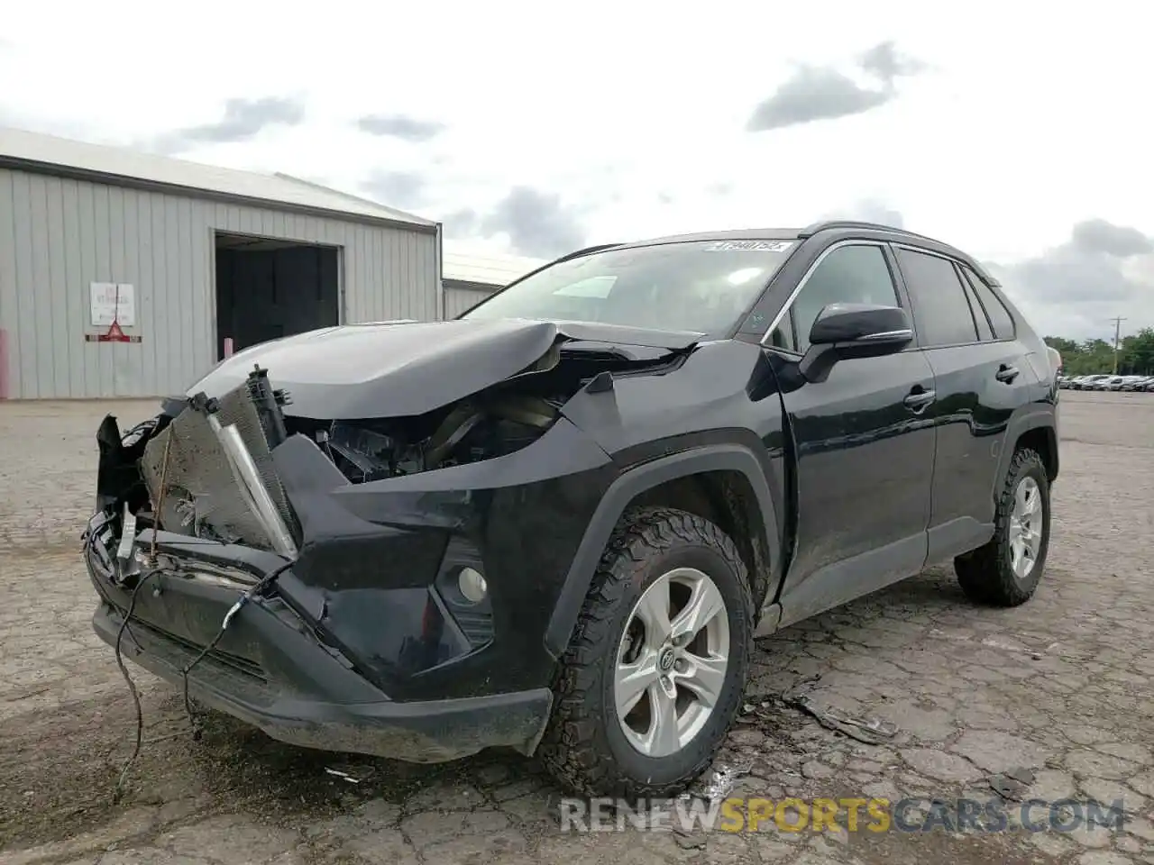 2 Фотография поврежденного автомобиля 2T3P1RFV9KC011579 TOYOTA RAV4 2019