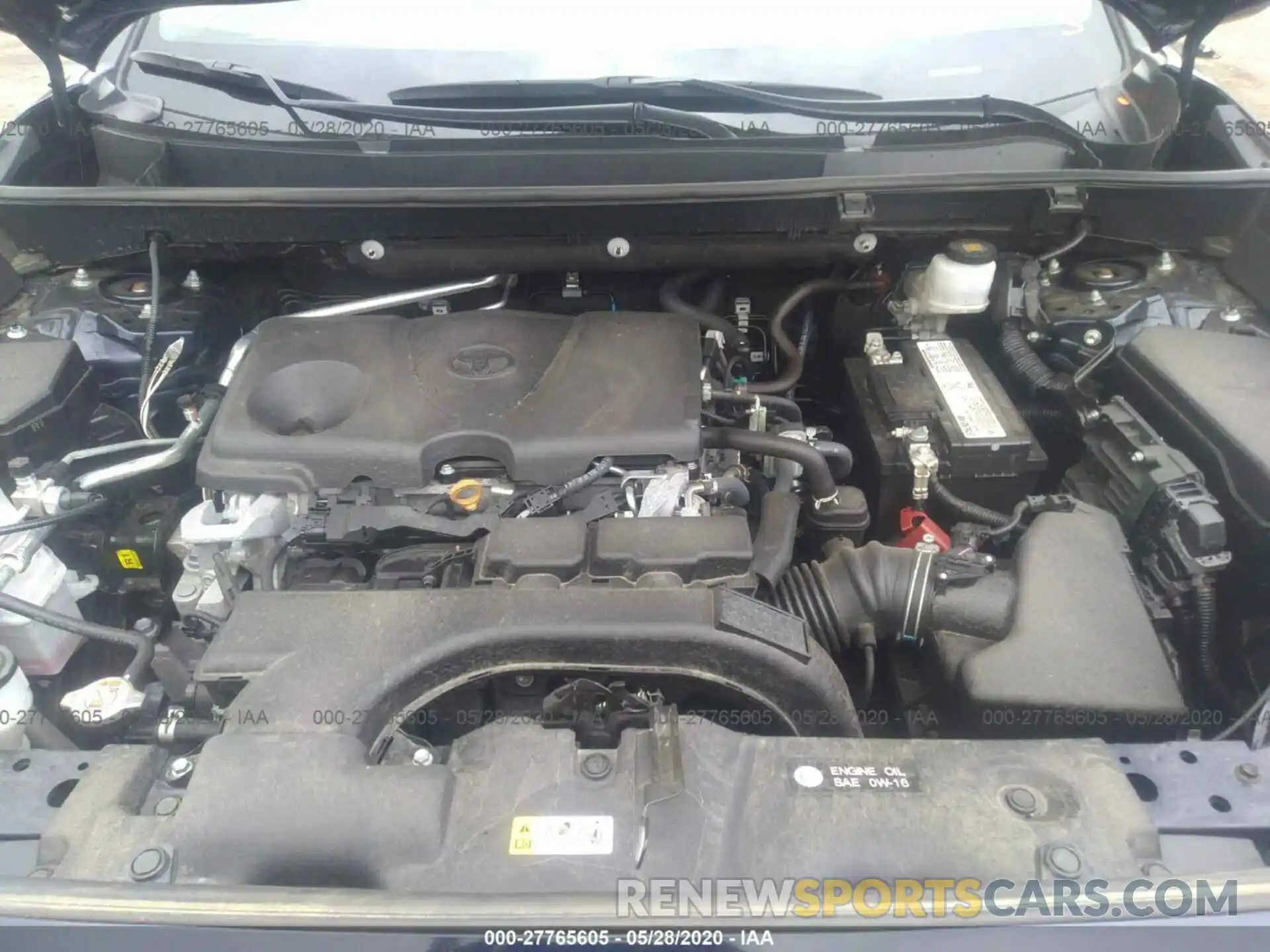 10 Фотография поврежденного автомобиля 2T3P1RFV9KC014594 TOYOTA RAV4 2019