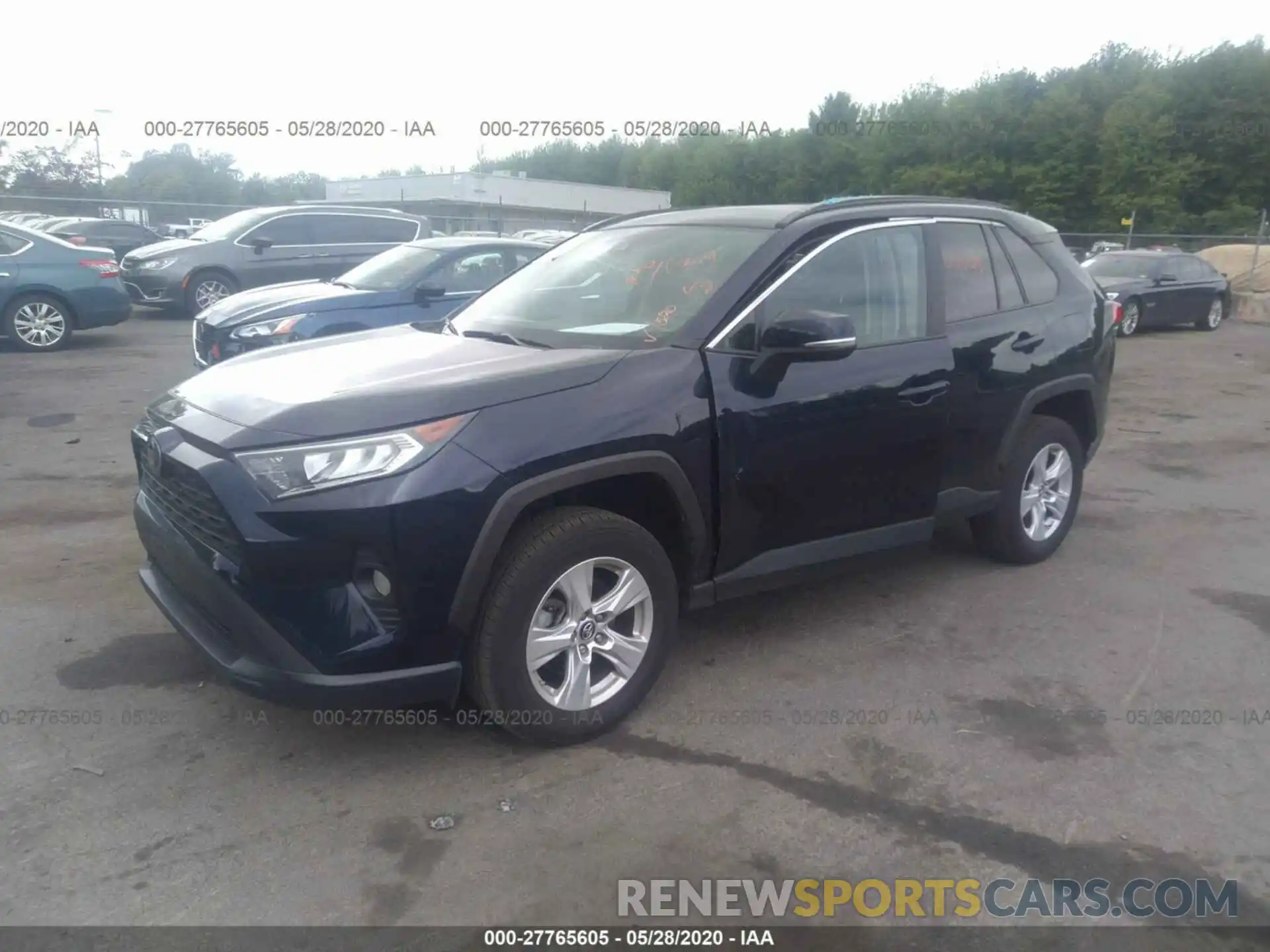 2 Фотография поврежденного автомобиля 2T3P1RFV9KC014594 TOYOTA RAV4 2019