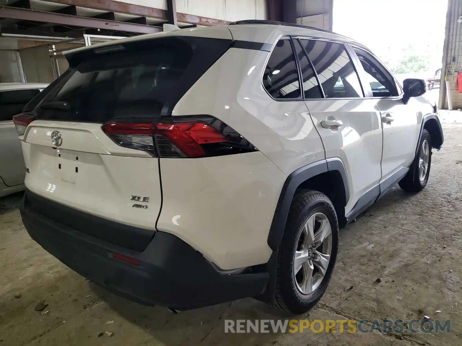 4 Photograph of a damaged car 2T3P1RFV9KC016233 TOYOTA RAV4 2019