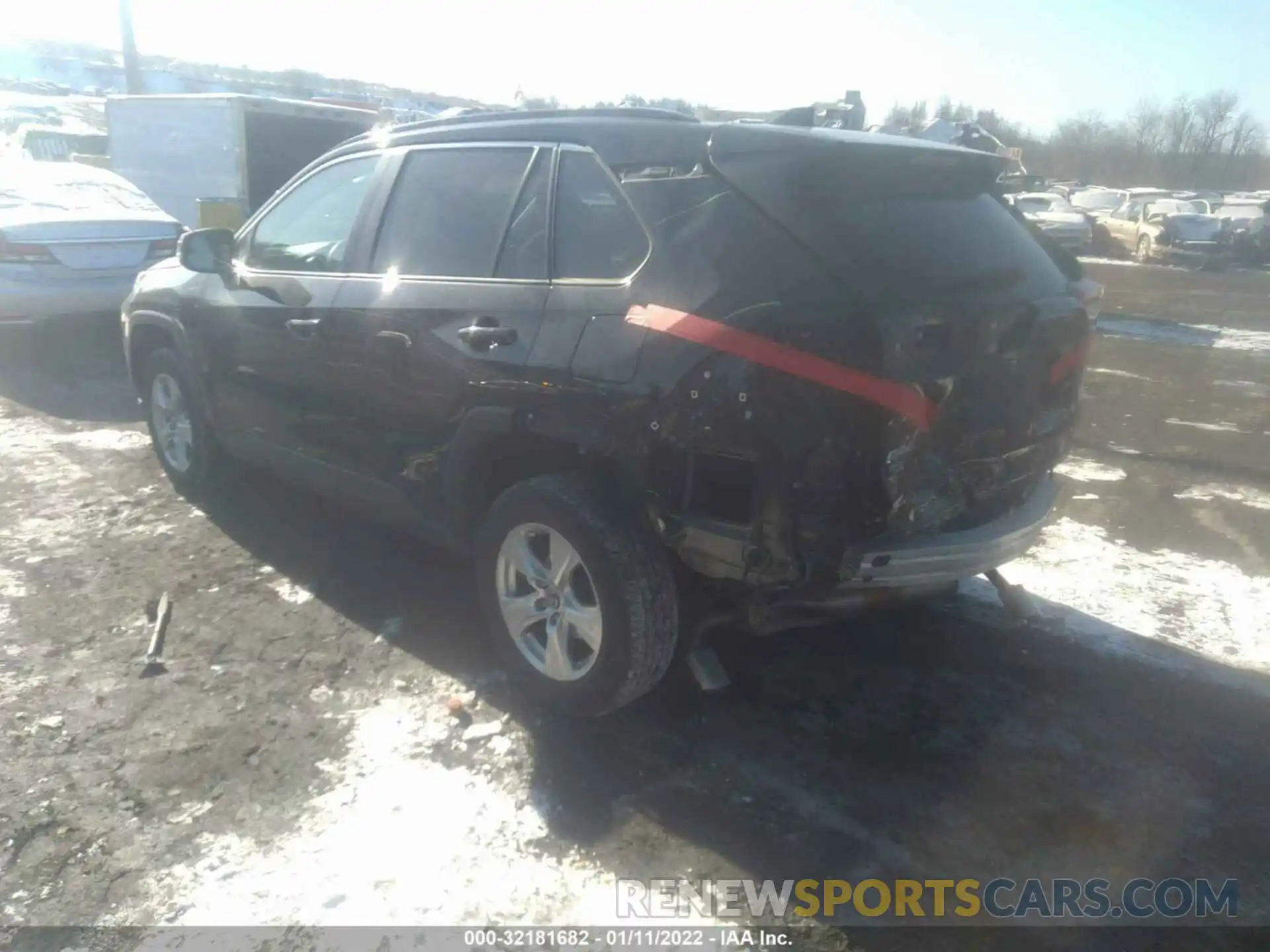 3 Photograph of a damaged car 2T3P1RFV9KC017494 TOYOTA RAV4 2019