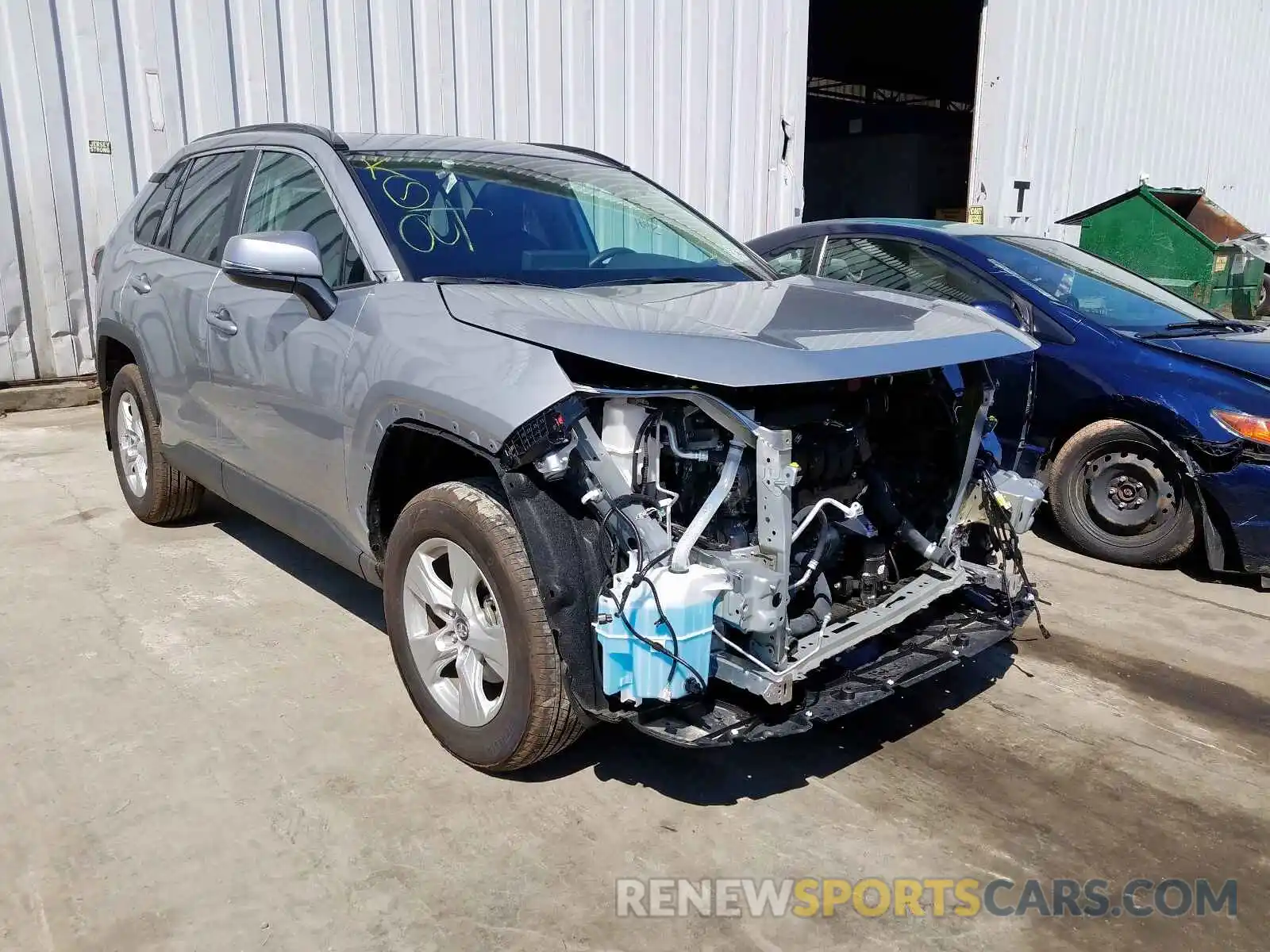 1 Photograph of a damaged car 2T3P1RFV9KC028107 TOYOTA RAV4 2019