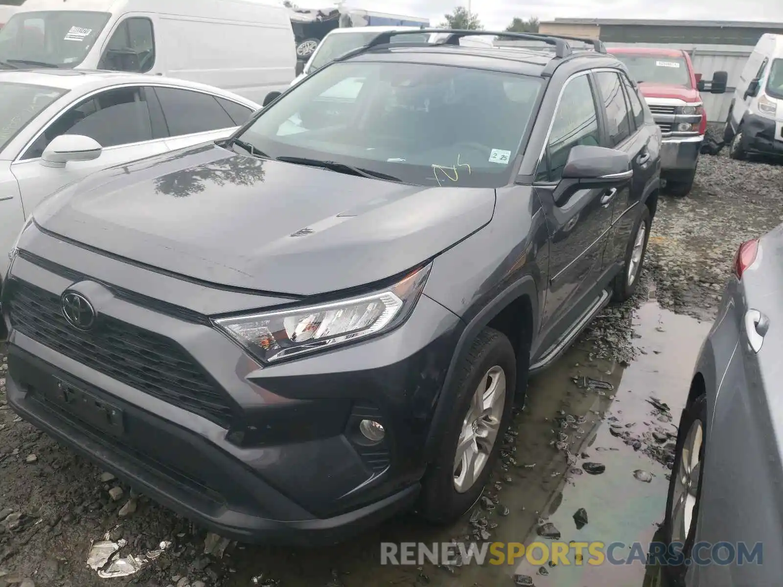 2 Photograph of a damaged car 2T3P1RFV9KC028978 TOYOTA RAV4 2019